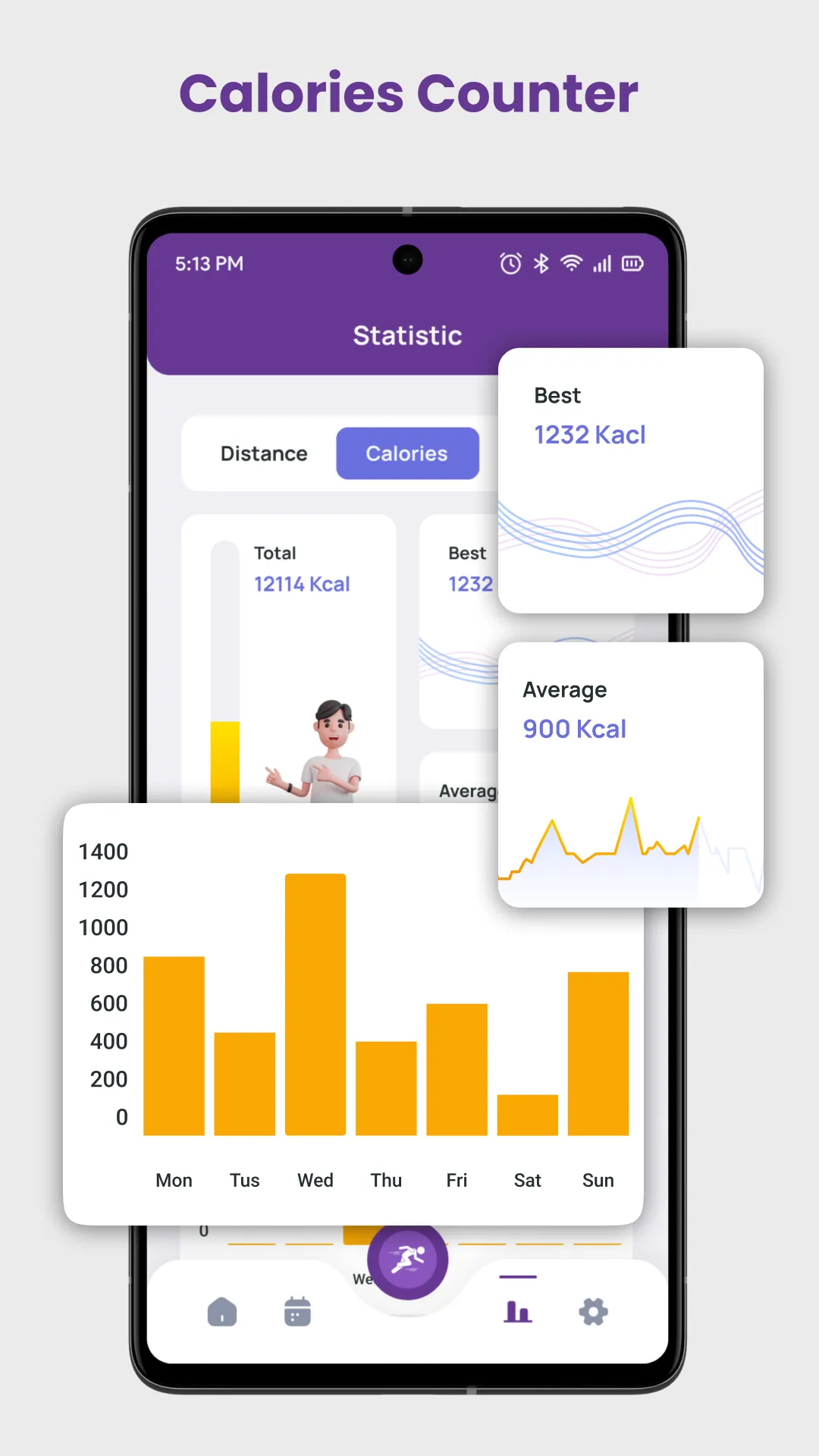 Daily Running Tracker with GPS | Indus Appstore | Screenshot