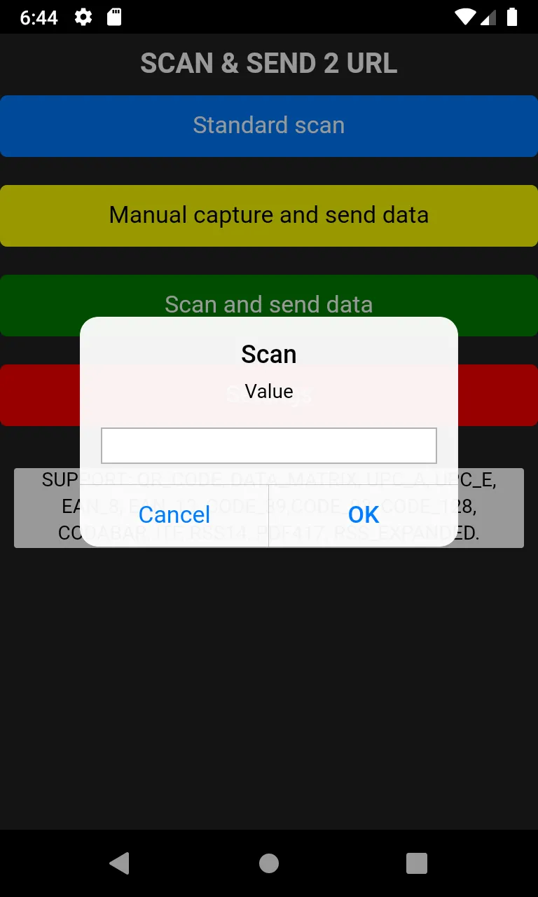 Scan & Send 2 URL | Indus Appstore | Screenshot