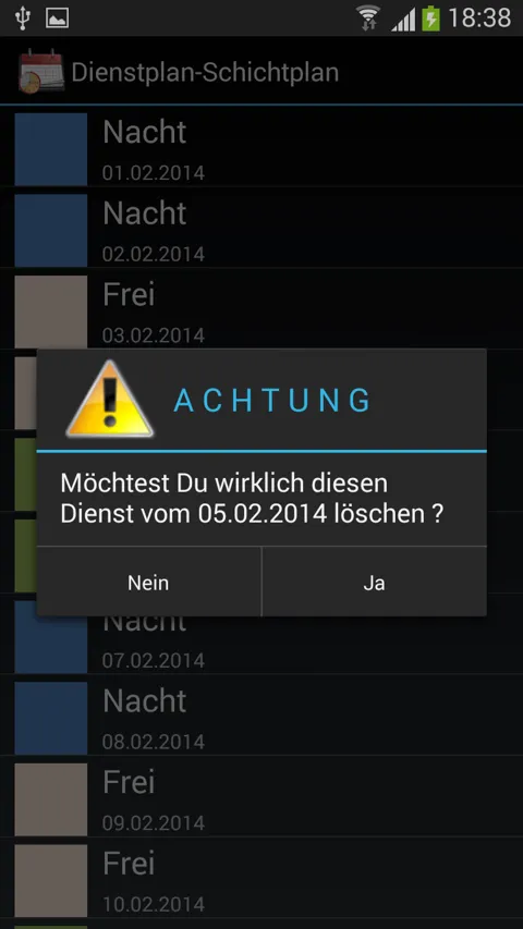 Dienstplan Schichtplan | Indus Appstore | Screenshot