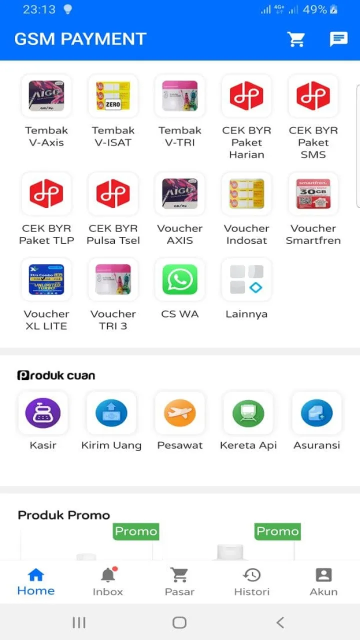 Agen Pulsa Murah = GSM Payment | Indus Appstore | Screenshot