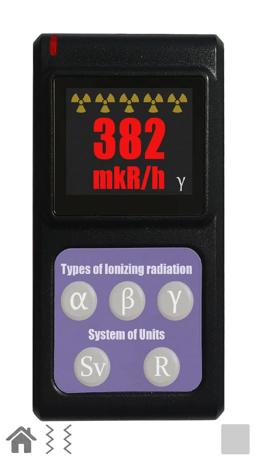 Radiation dosimeter simulator | Indus Appstore | Screenshot