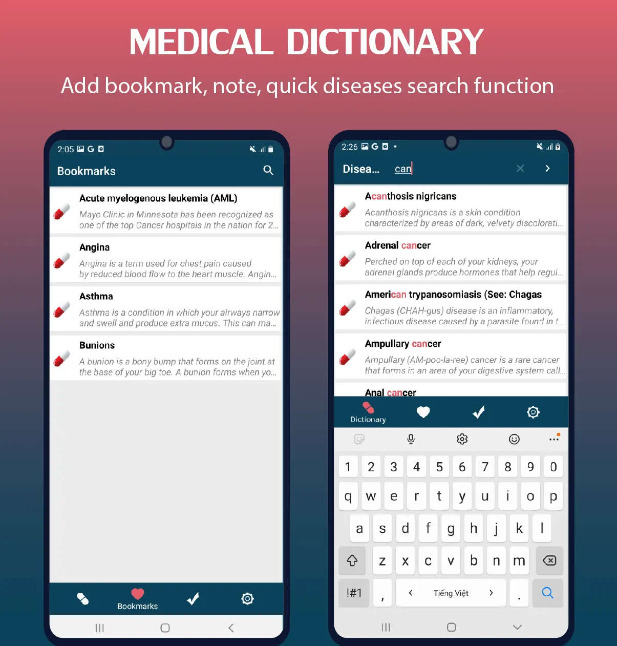 Medical Dictionary: Diseases | Indus Appstore | Screenshot