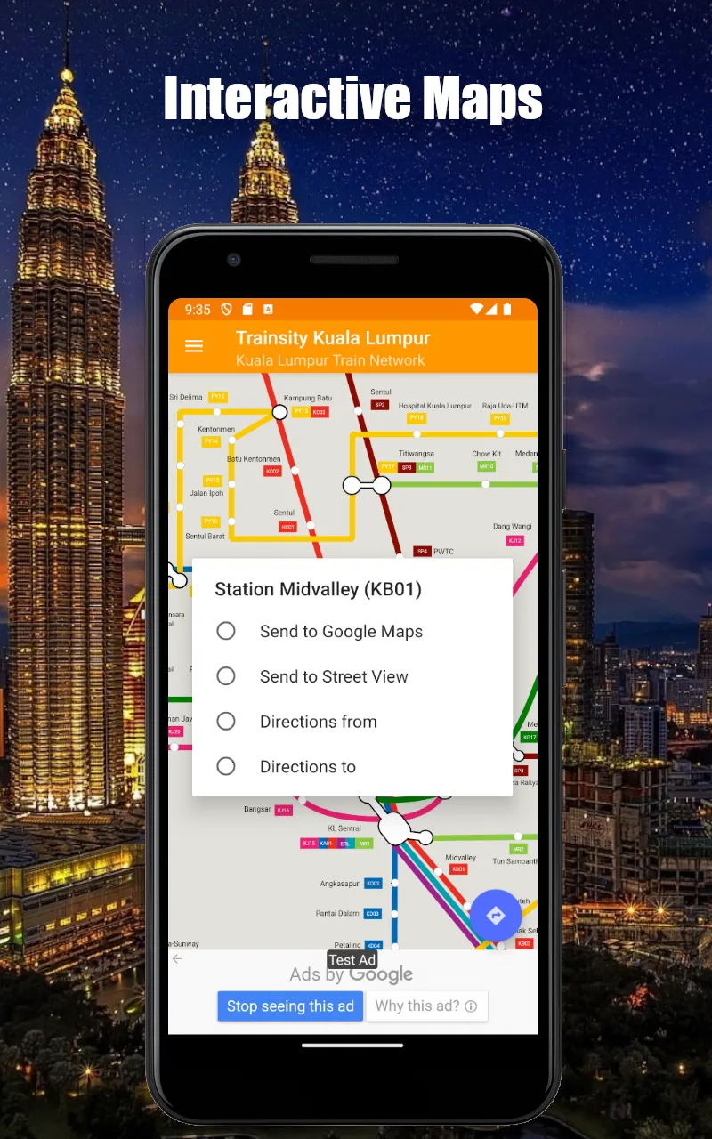 Trainsity Kuala Lumpur LRT KTM | Indus Appstore | Screenshot