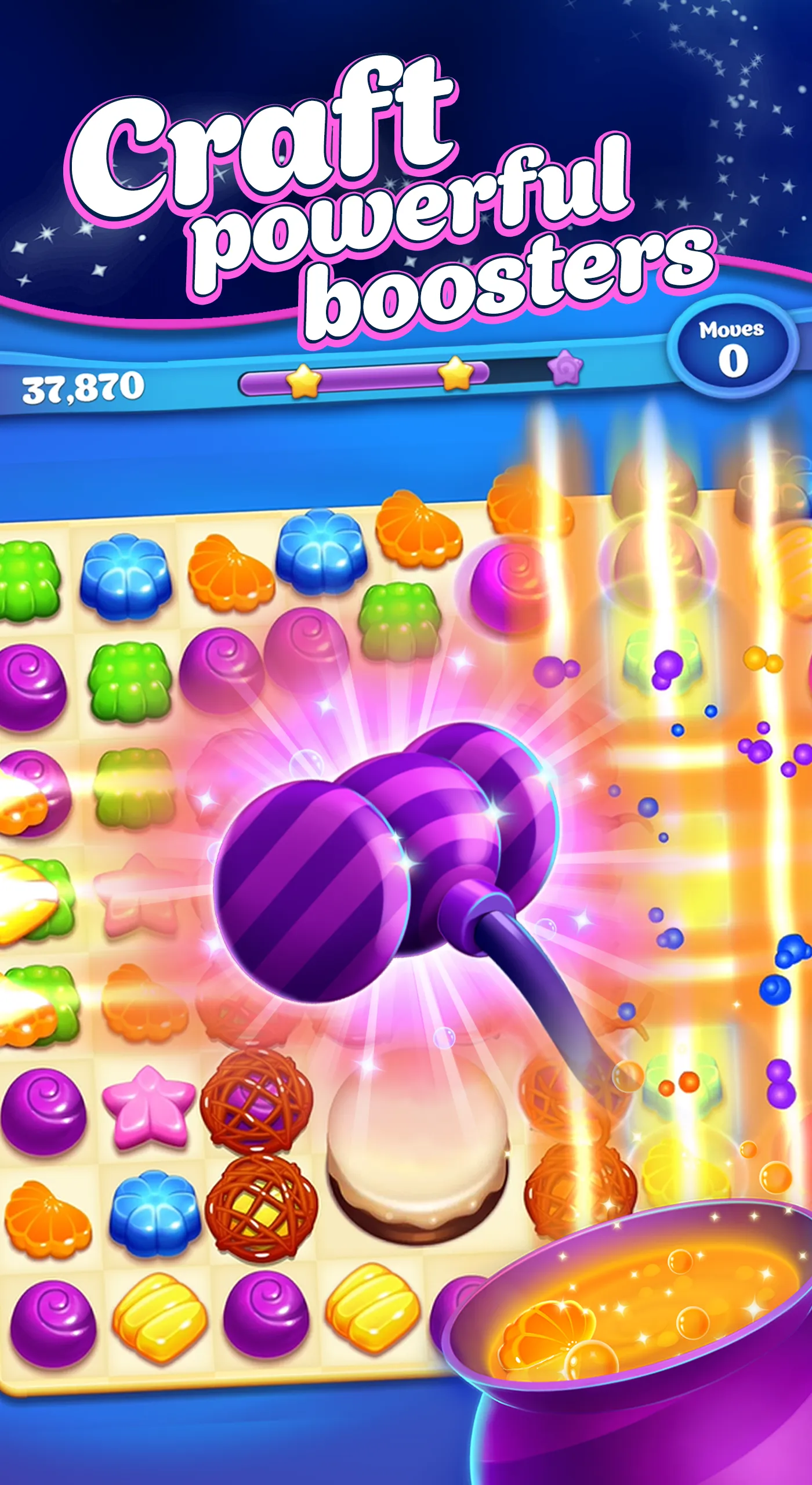 Crafty Candy - Match 3 Game | Indus Appstore | Screenshot