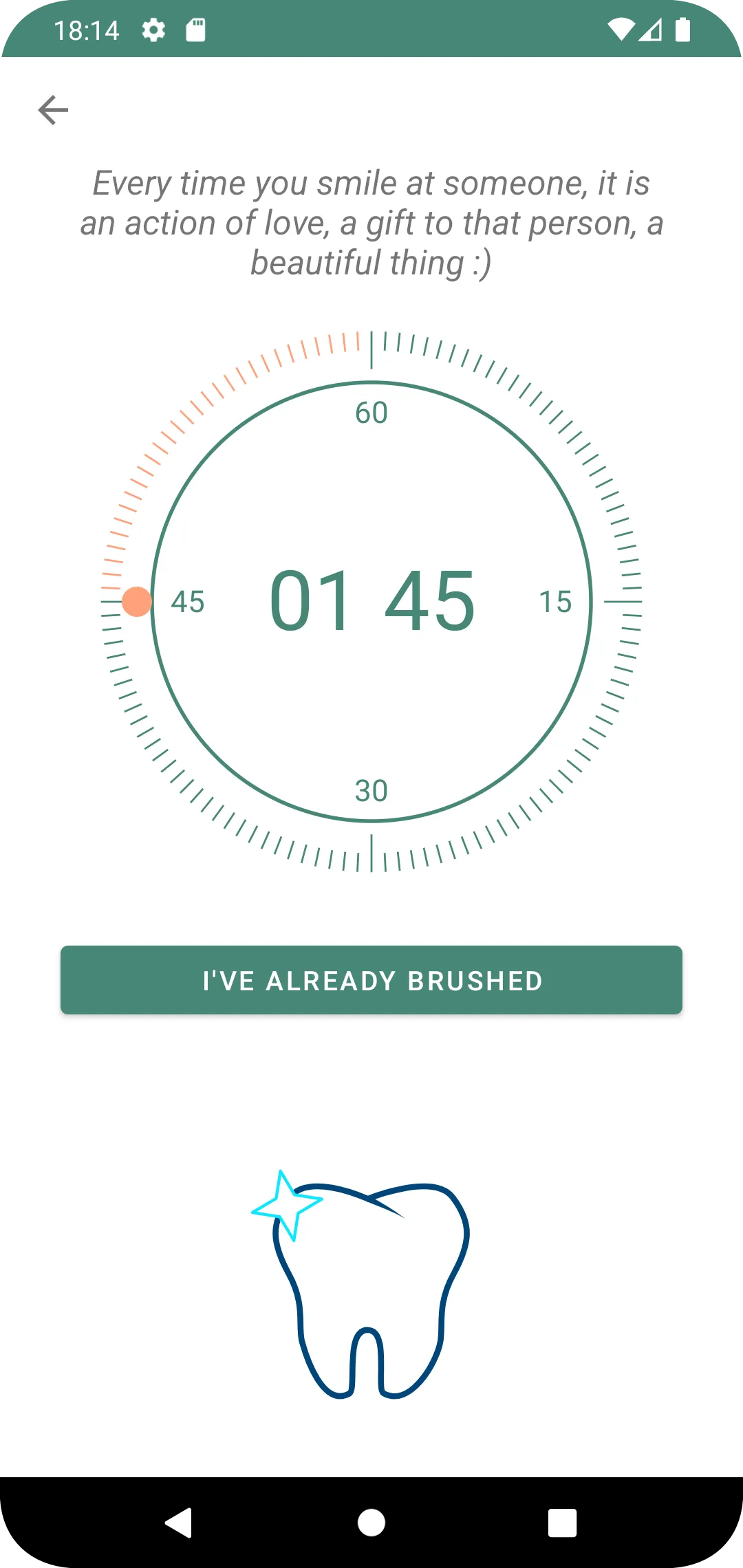 Brush Teeth Reminder | Indus Appstore | Screenshot