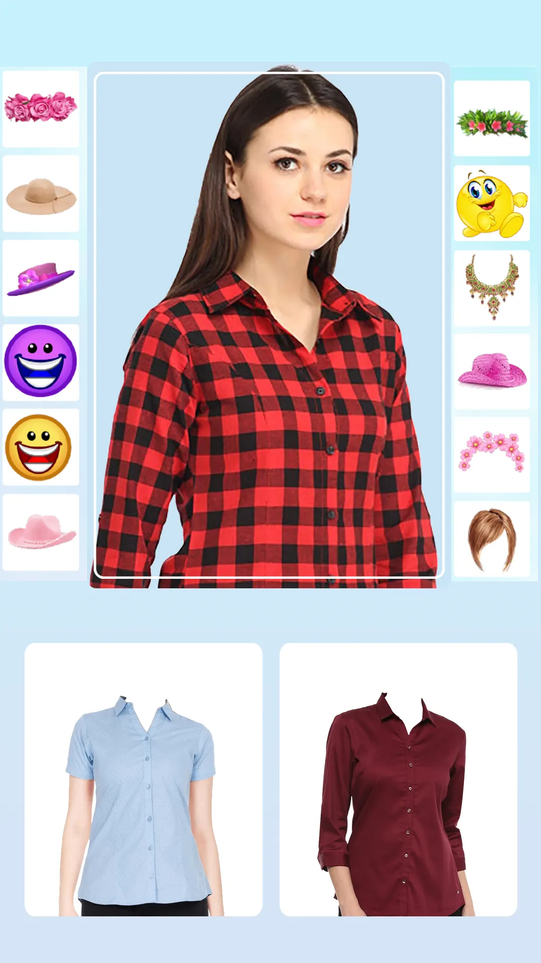 Women Formal Shirt PhotoEditor | Indus Appstore | Screenshot