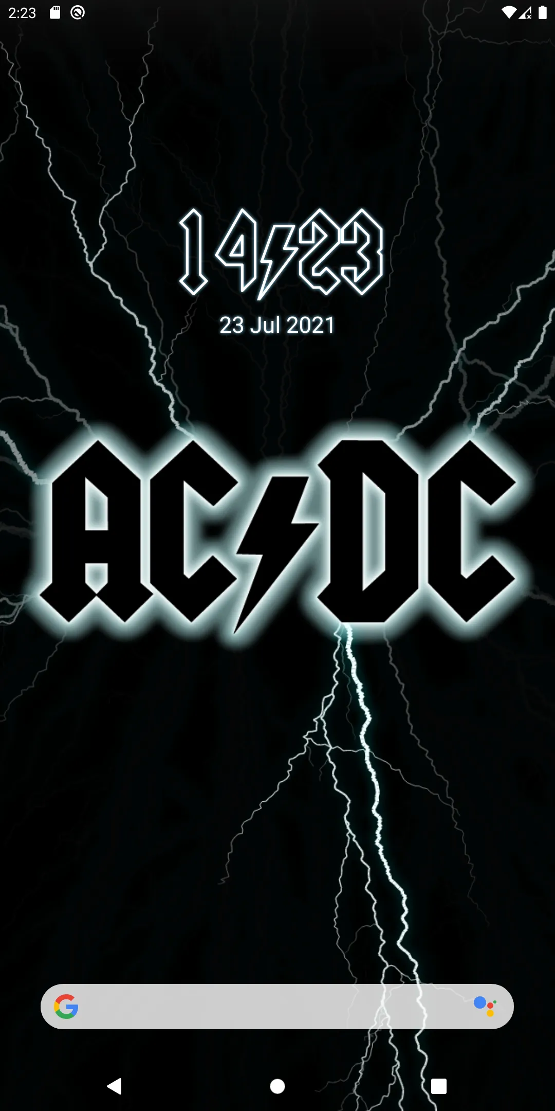 AC/DC Clock And Wallpapers | Indus Appstore | Screenshot