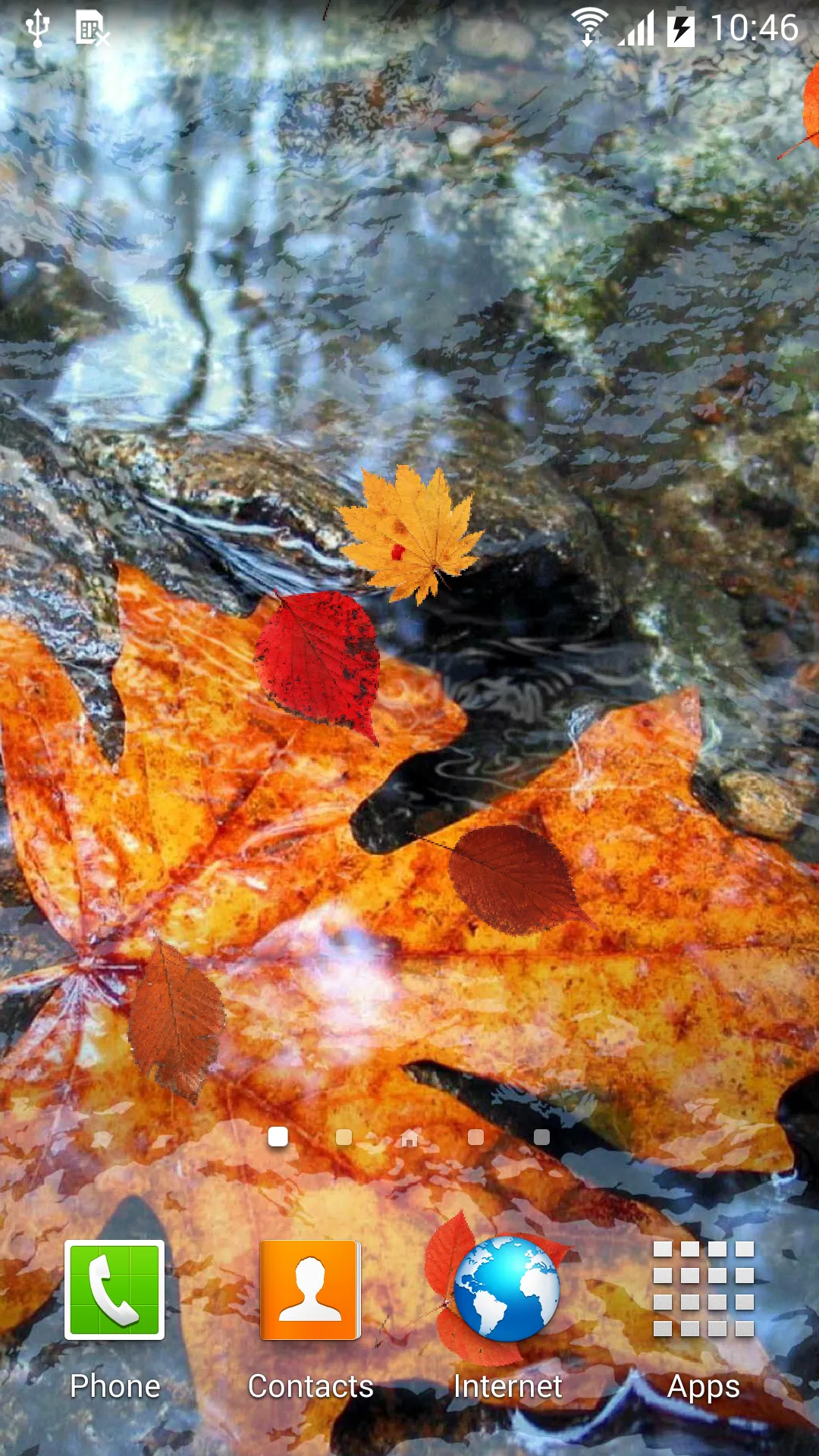 Autumn Leaves Live Wallpaper | Indus Appstore | Screenshot