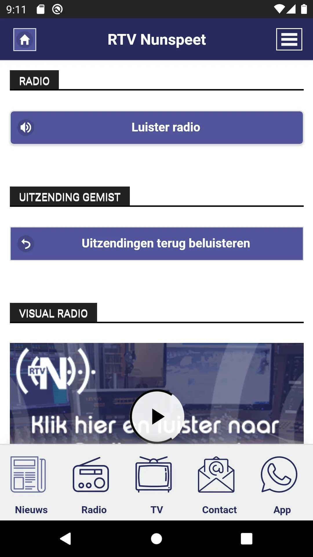 RTV Nunspeet | Indus Appstore | Screenshot