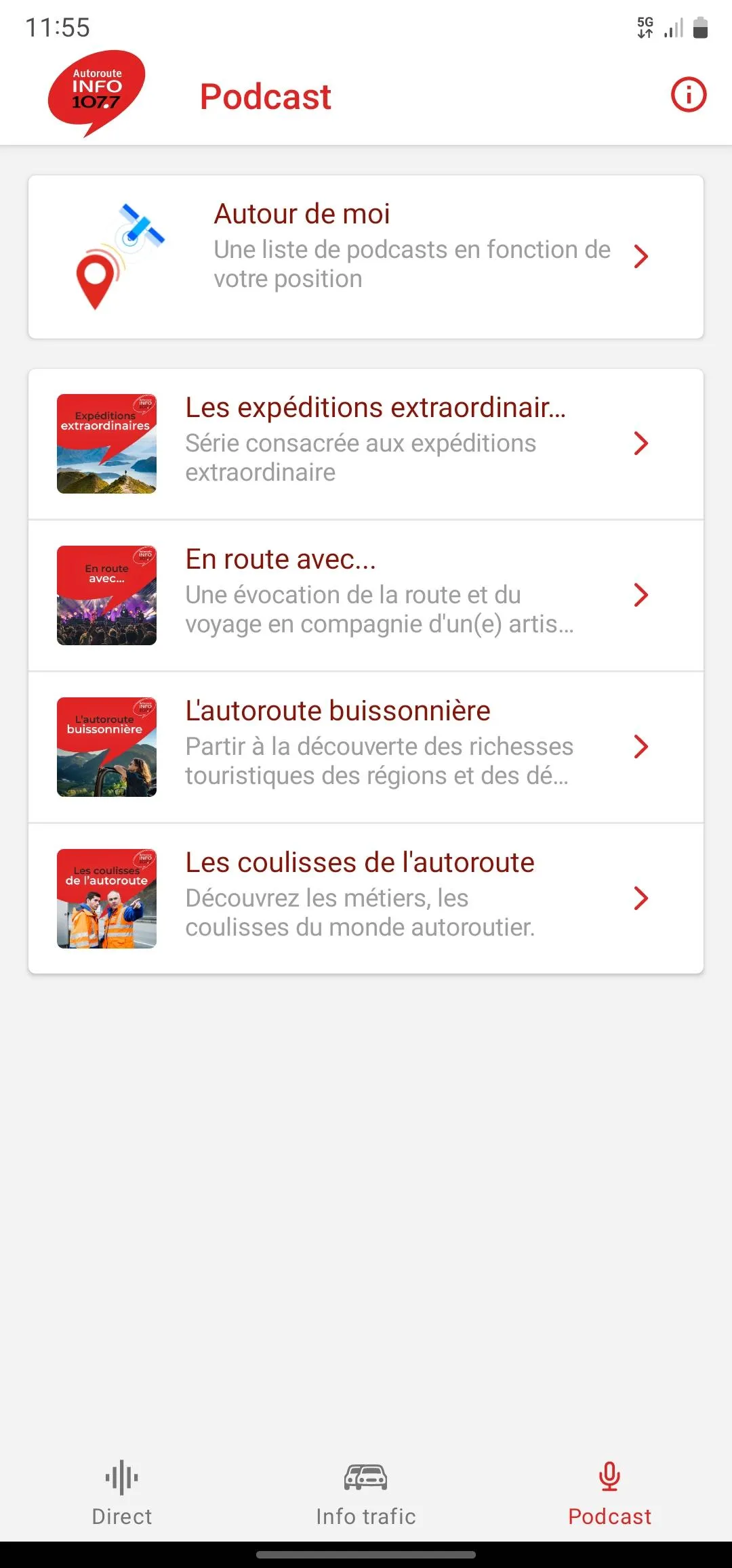 Autoroute INFO | Indus Appstore | Screenshot