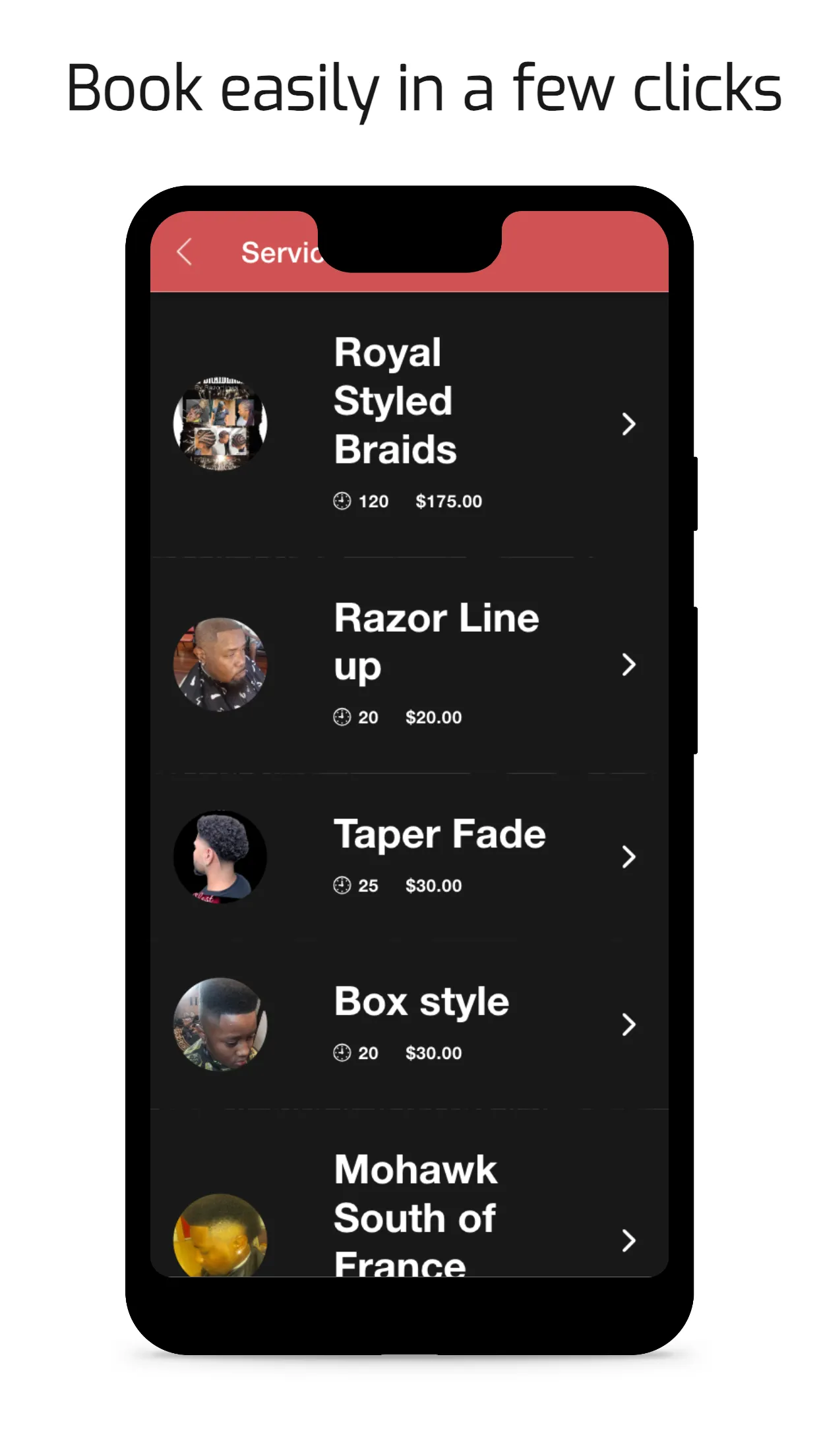 RAZORLINES Barbershop | Indus Appstore | Screenshot