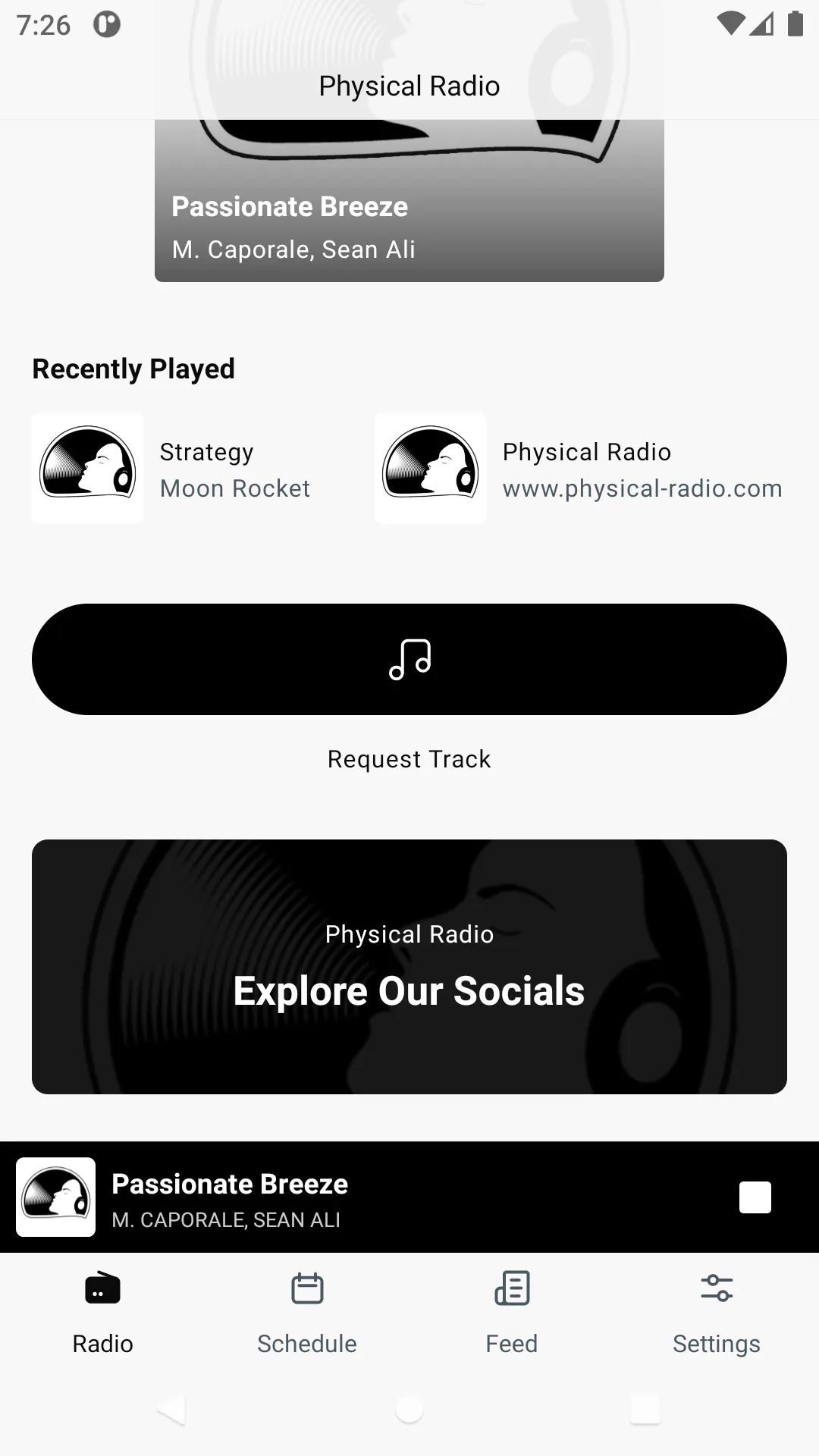 Physical Radio | Indus Appstore | Screenshot