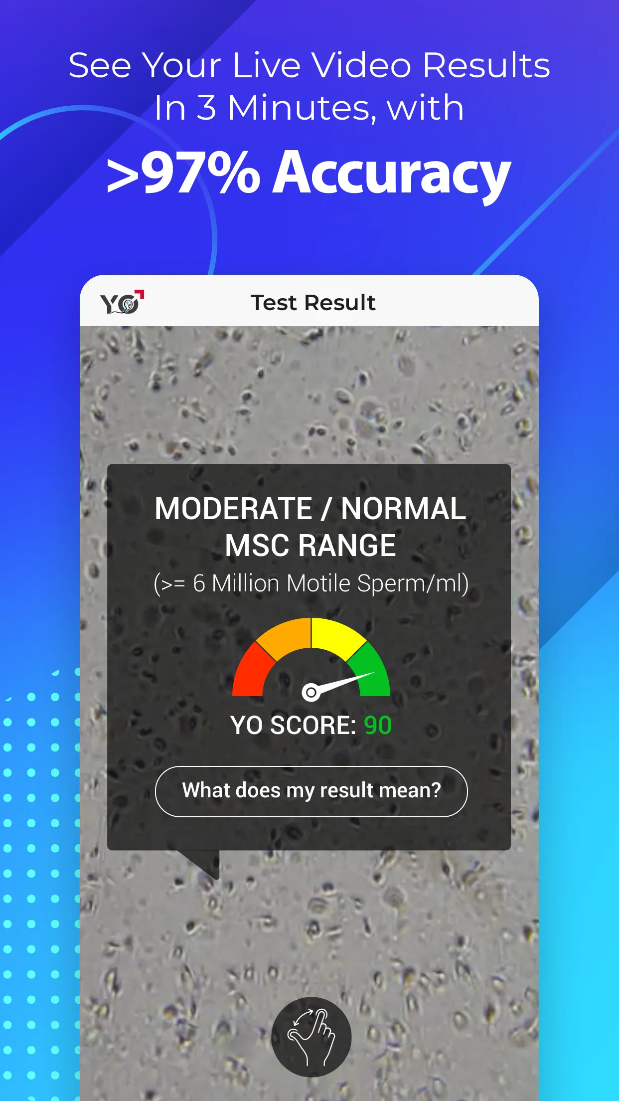 YO Sperm Test 2.0 Wi-Fi | Indus Appstore | Screenshot