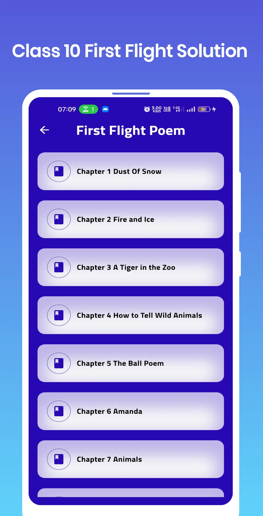 Class 10 First Flight Solution | Indus Appstore | Screenshot