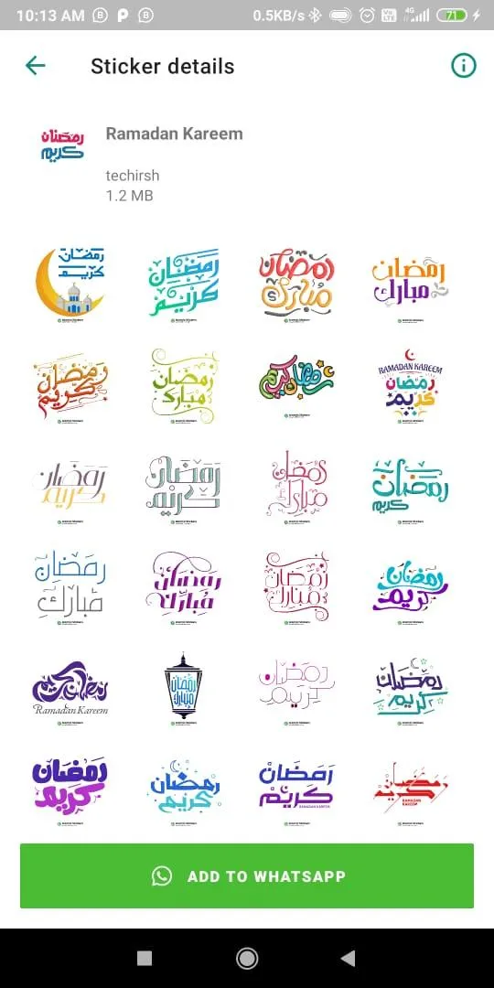 Animated Islamic Stickers 2024 | Indus Appstore | Screenshot