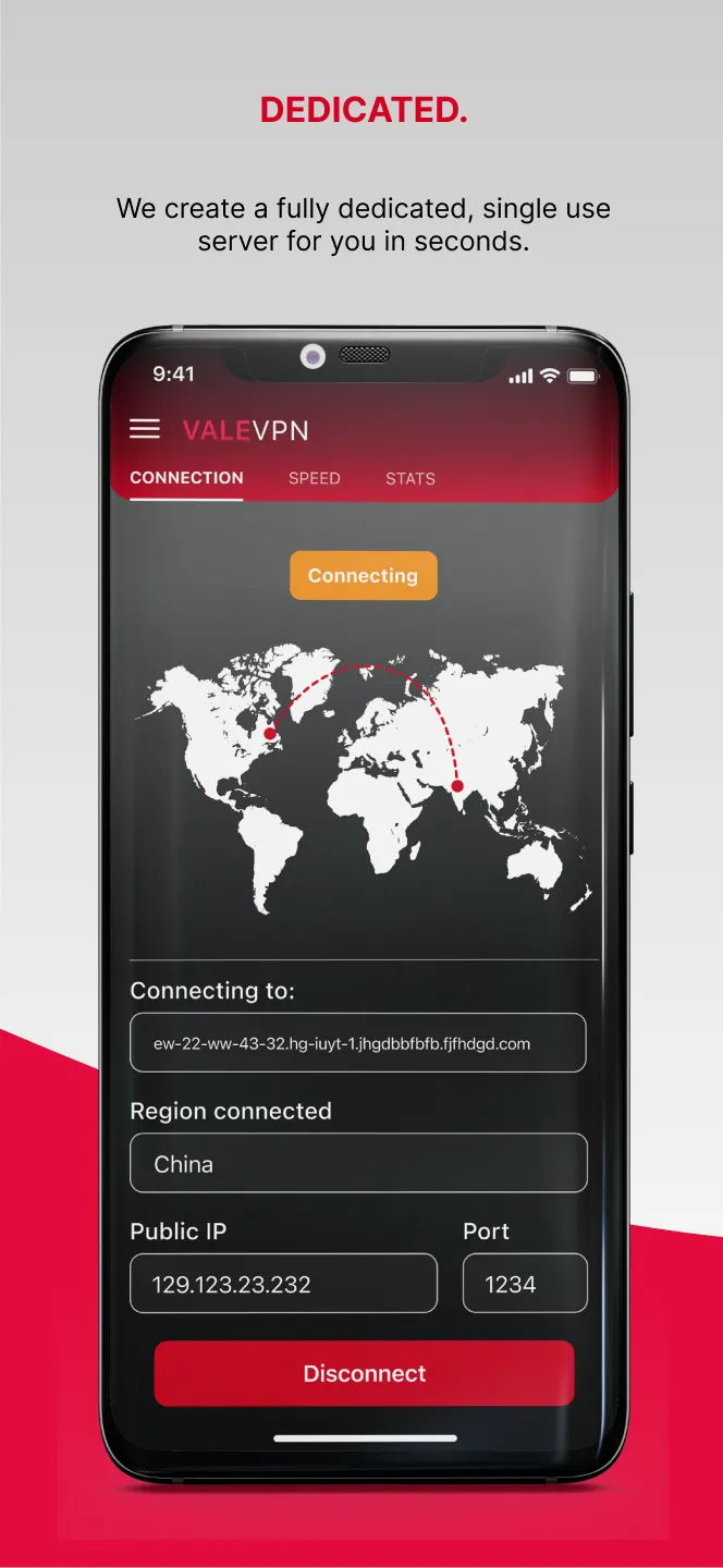 ValeVPN The Single-Use VPN | Indus Appstore | Screenshot