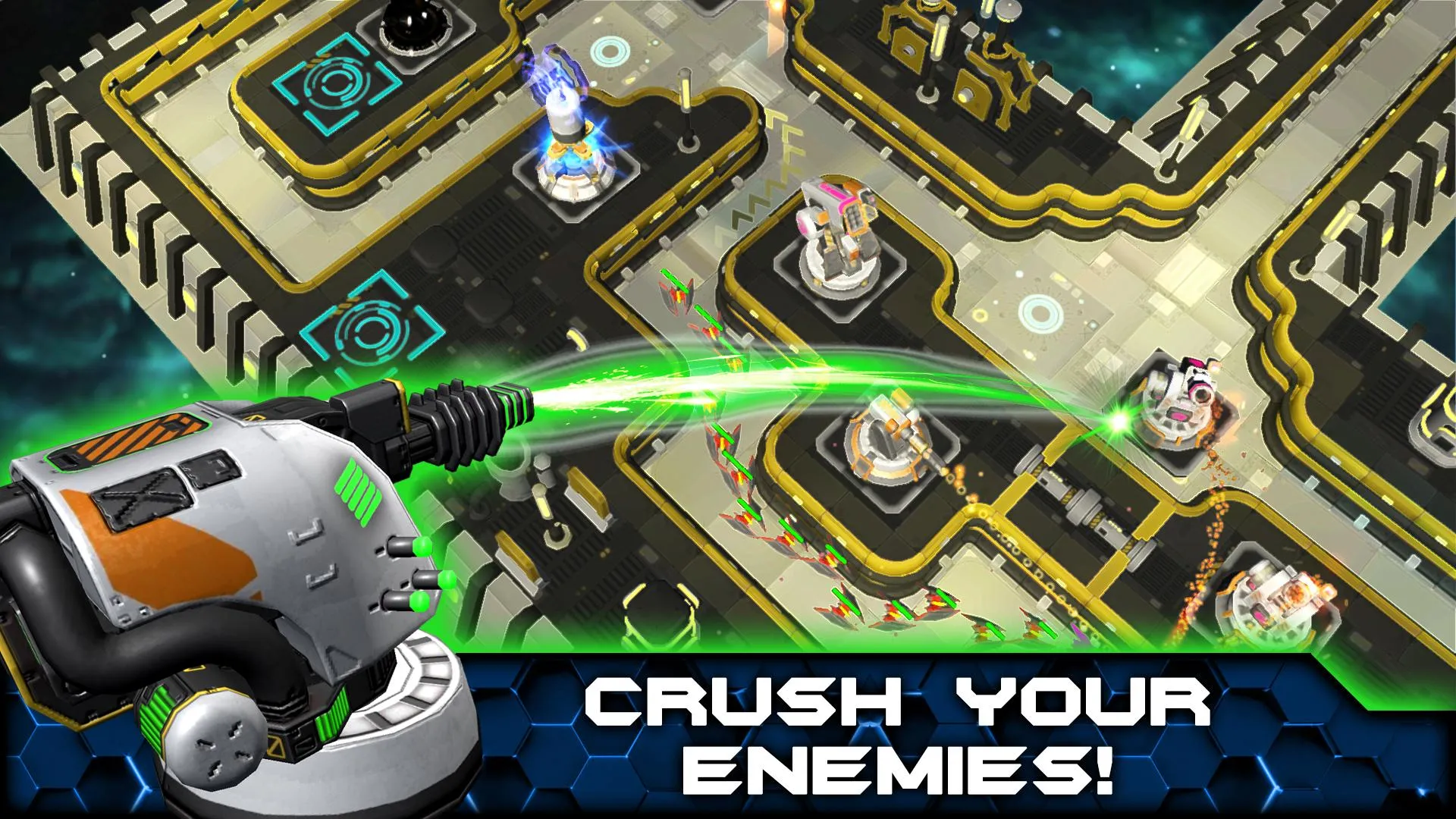 Sci-Fi Tower Defense Module TD | Indus Appstore | Screenshot