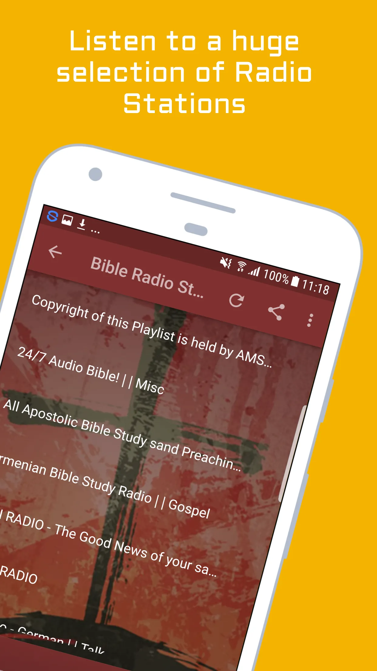 Best Bible Radio Stations | Indus Appstore | Screenshot