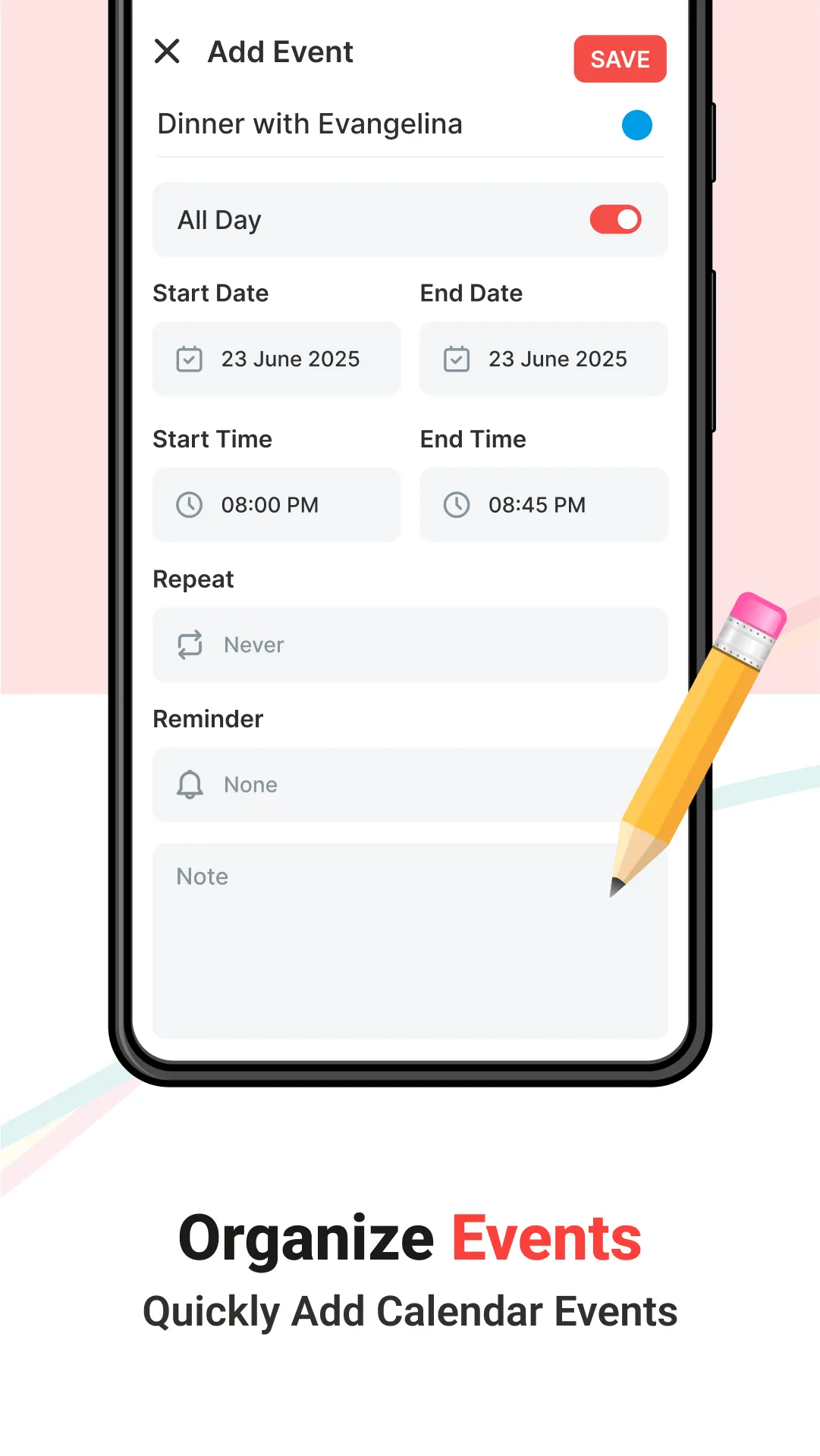 Calendar | Indus Appstore | Screenshot