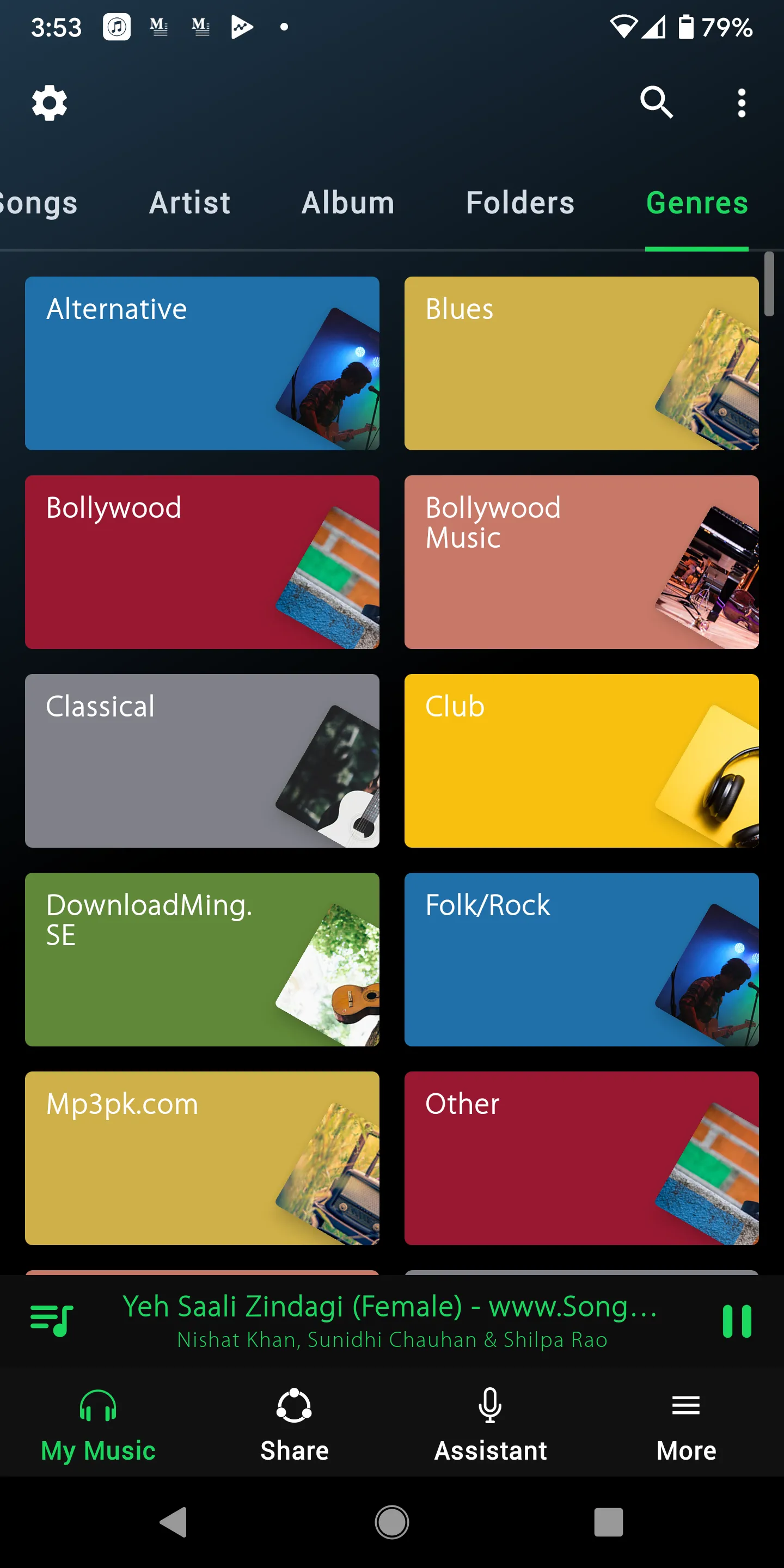 Music Player - Hash Player | Indus Appstore | Screenshot