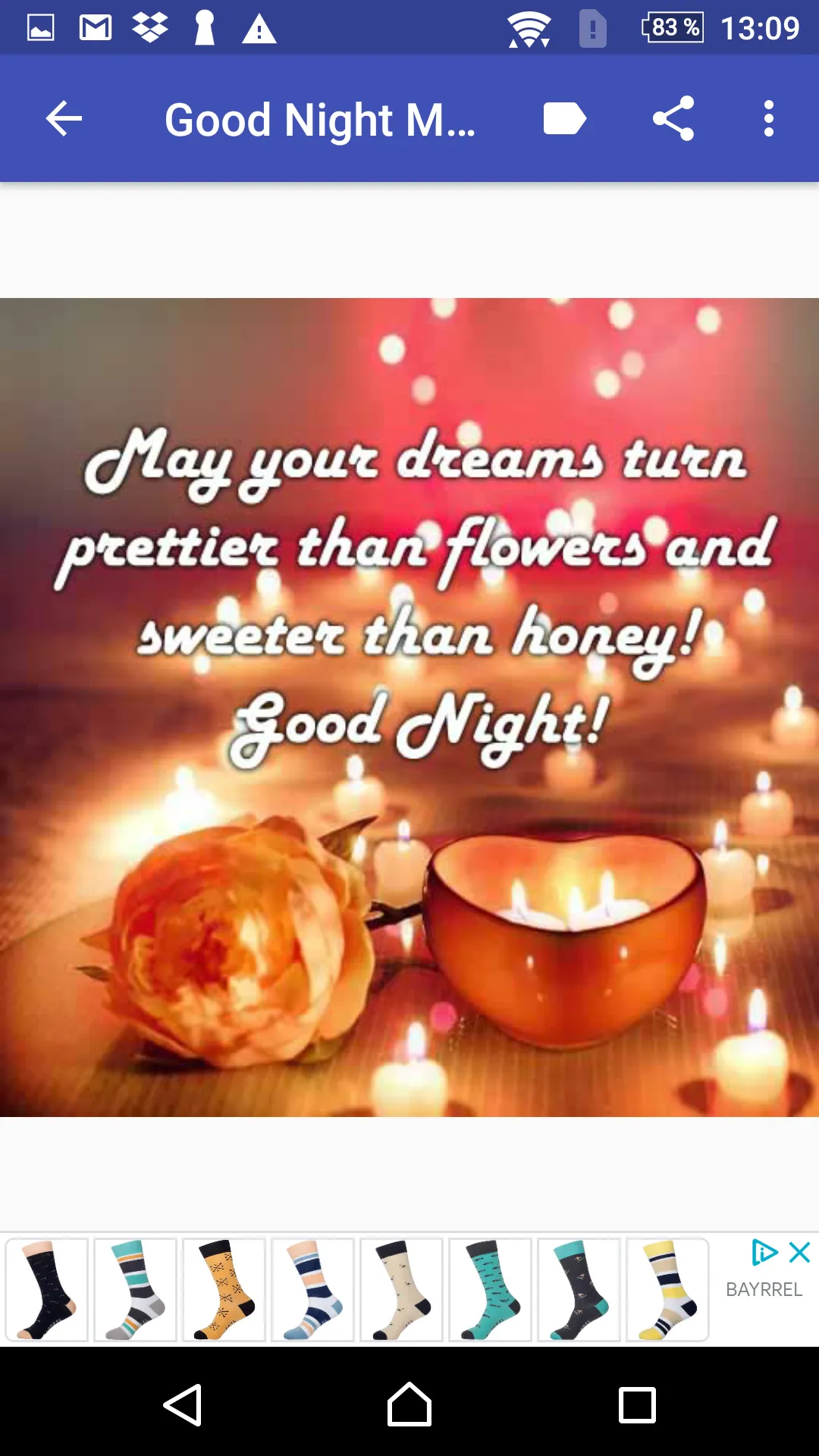 I WISH YOU SWEET DREAMS DEAR | Indus Appstore | Screenshot