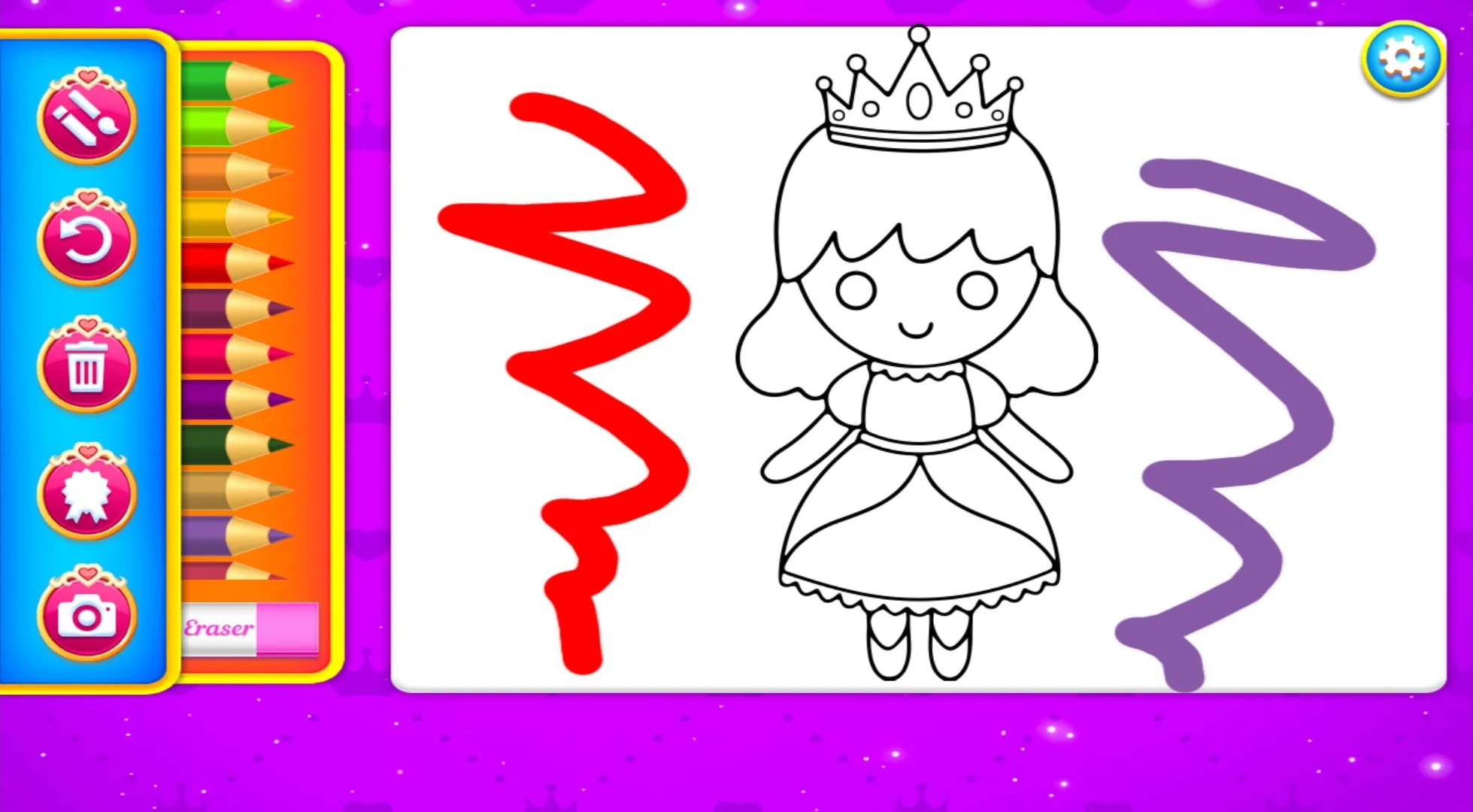 Princess Coloring Book | Indus Appstore | Screenshot