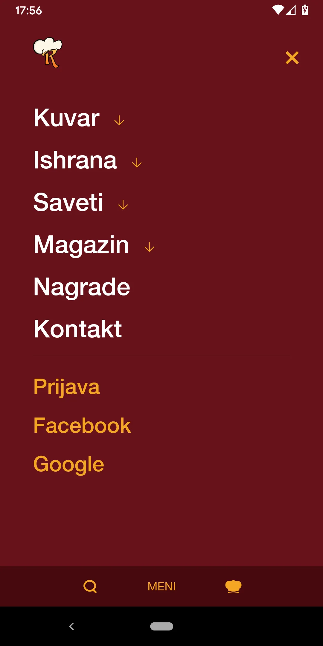 Recepti - Kuvar | Indus Appstore | Screenshot