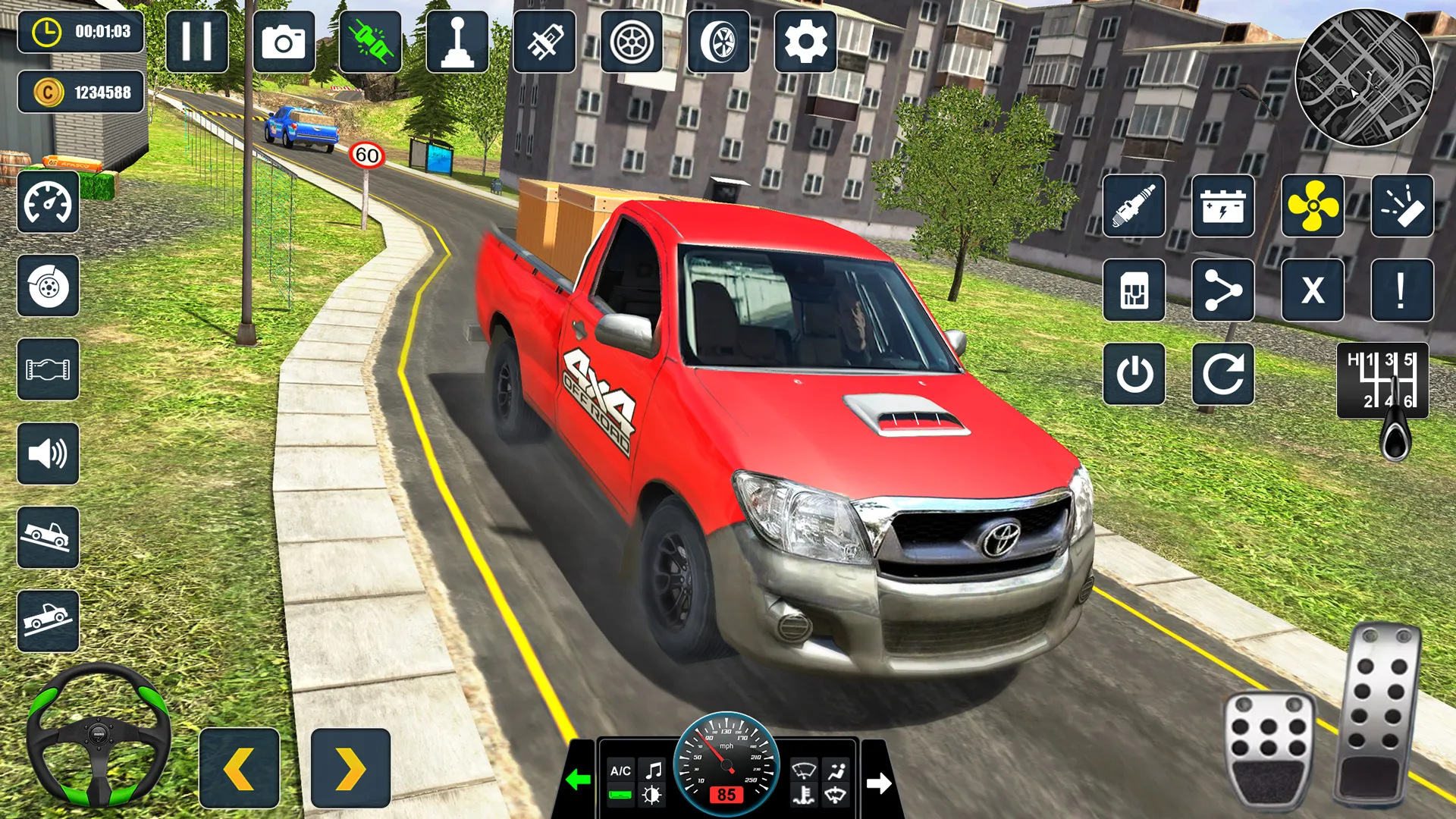 Offroad Pickup Truck Cargo Sim | Indus Appstore | Screenshot