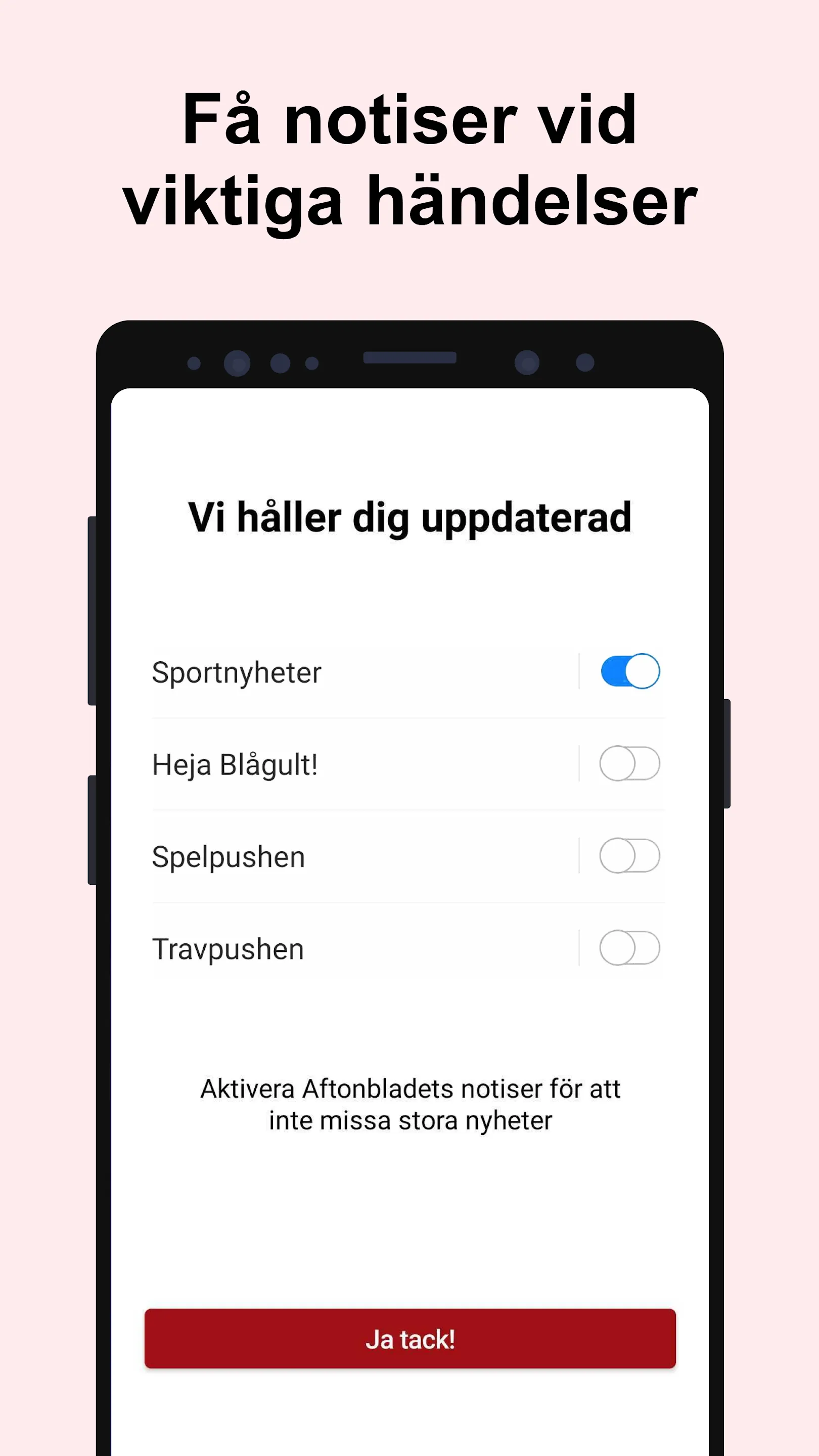 Sportbladet - störst på sport | Indus Appstore | Screenshot