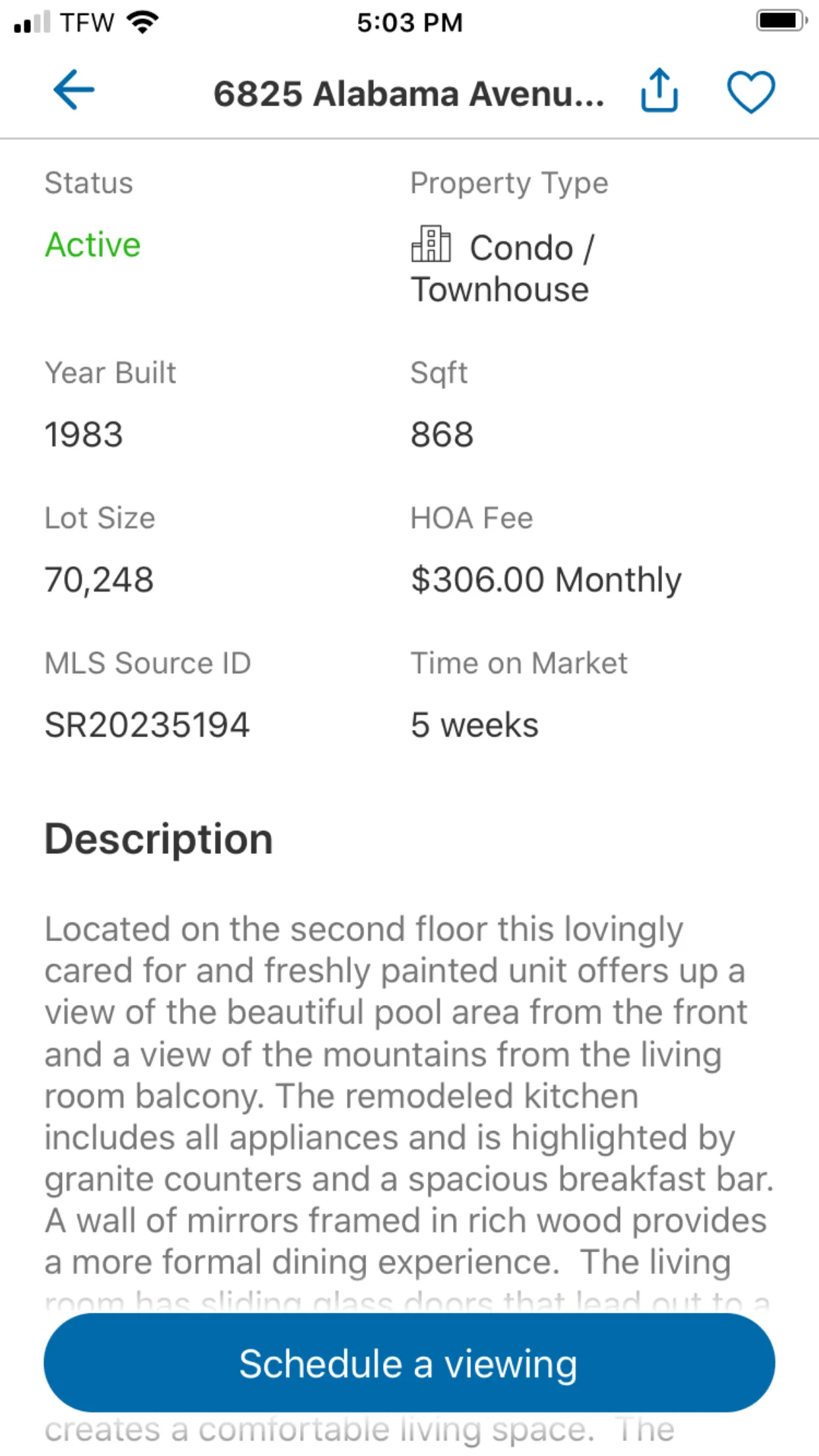 Homes by Sandra | Indus Appstore | Screenshot