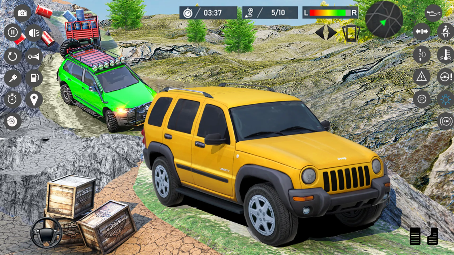 Offroad 4x4 Jeep Game | Indus Appstore | Screenshot