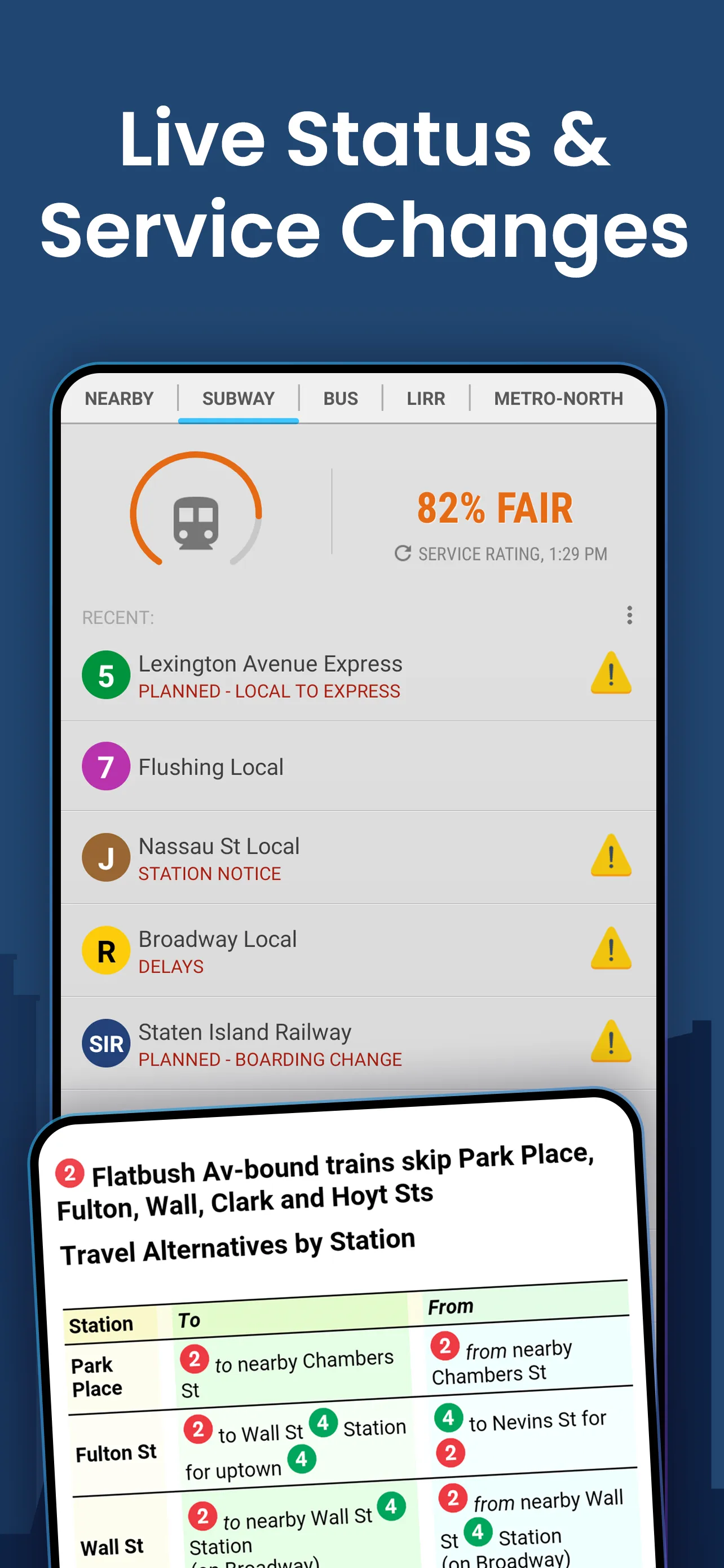 MyTransit NYC Subway & MTA Bus | Indus Appstore | Screenshot