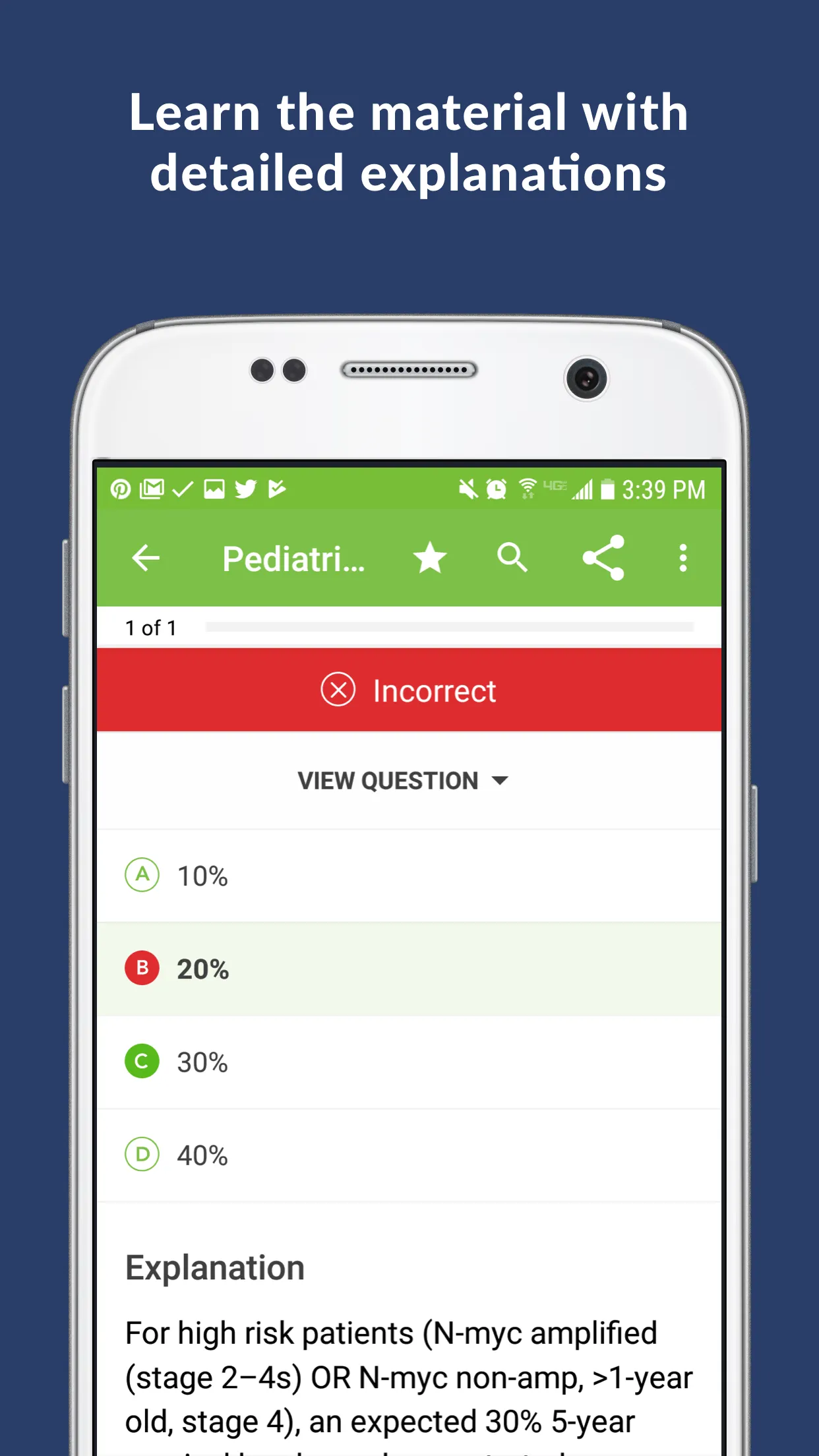 Radiation Oncology Exam Review | Indus Appstore | Screenshot