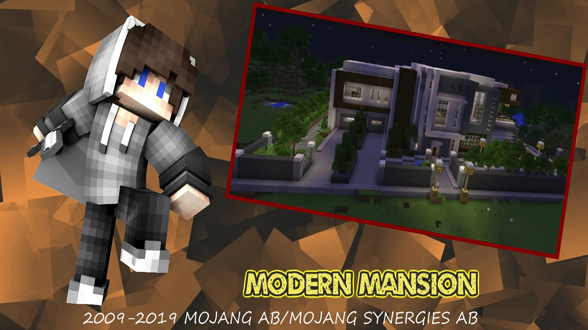 Map Modern Mansion: MCPE House | Indus Appstore | Screenshot