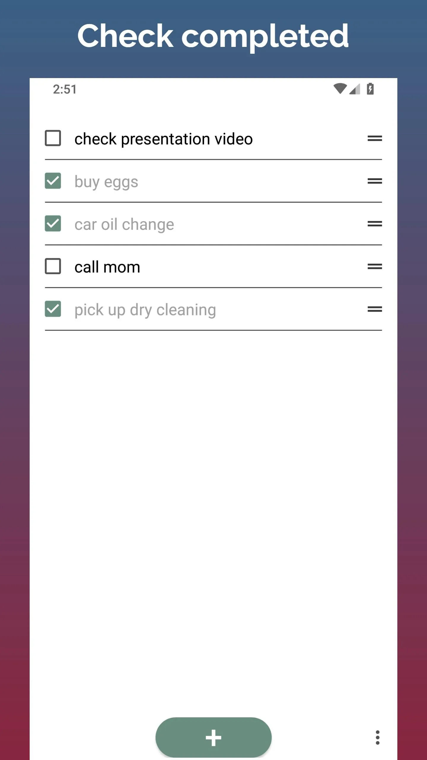 Checklist - Simple and Minimal | Indus Appstore | Screenshot