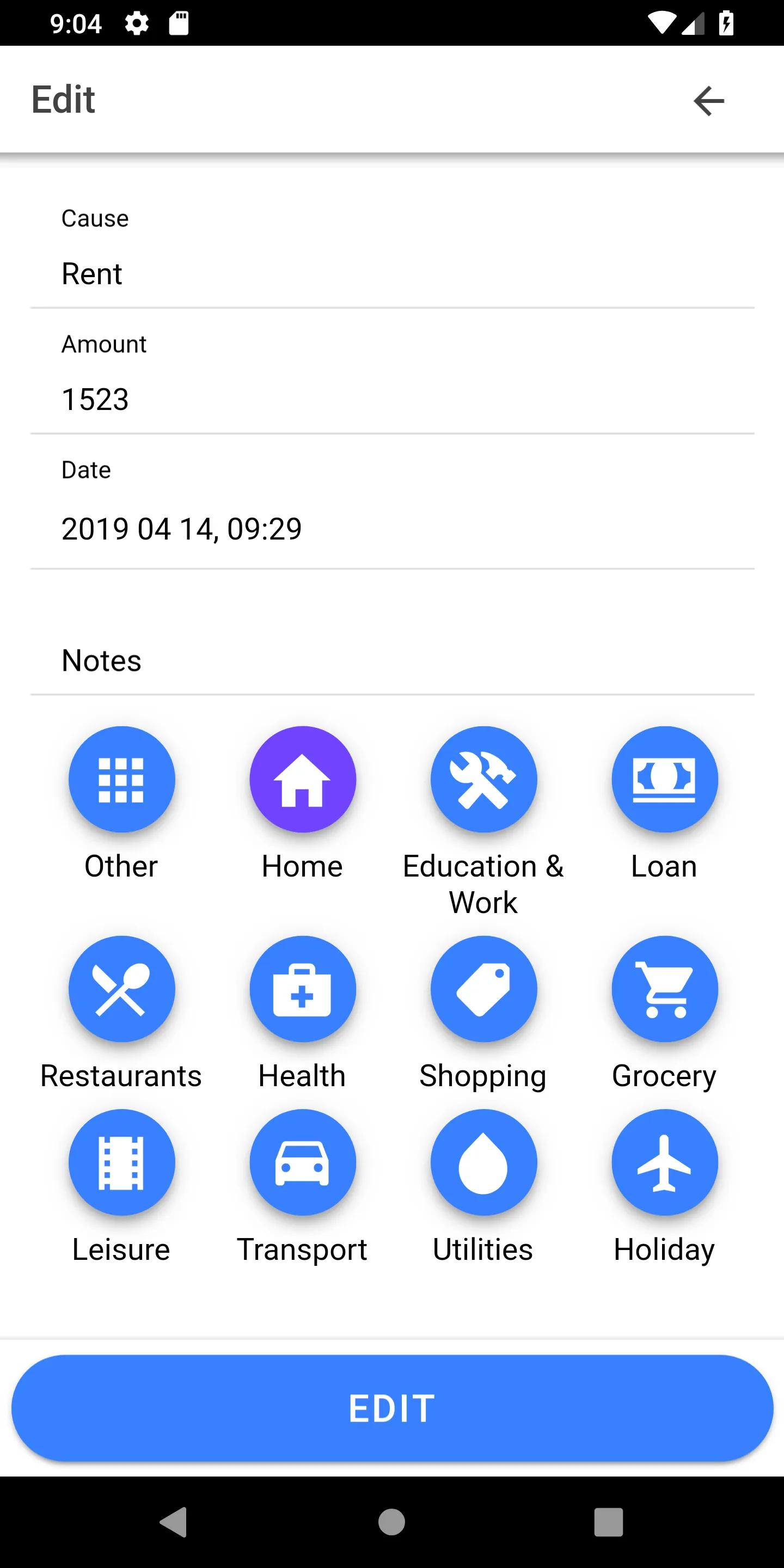 My Finances | Indus Appstore | Screenshot