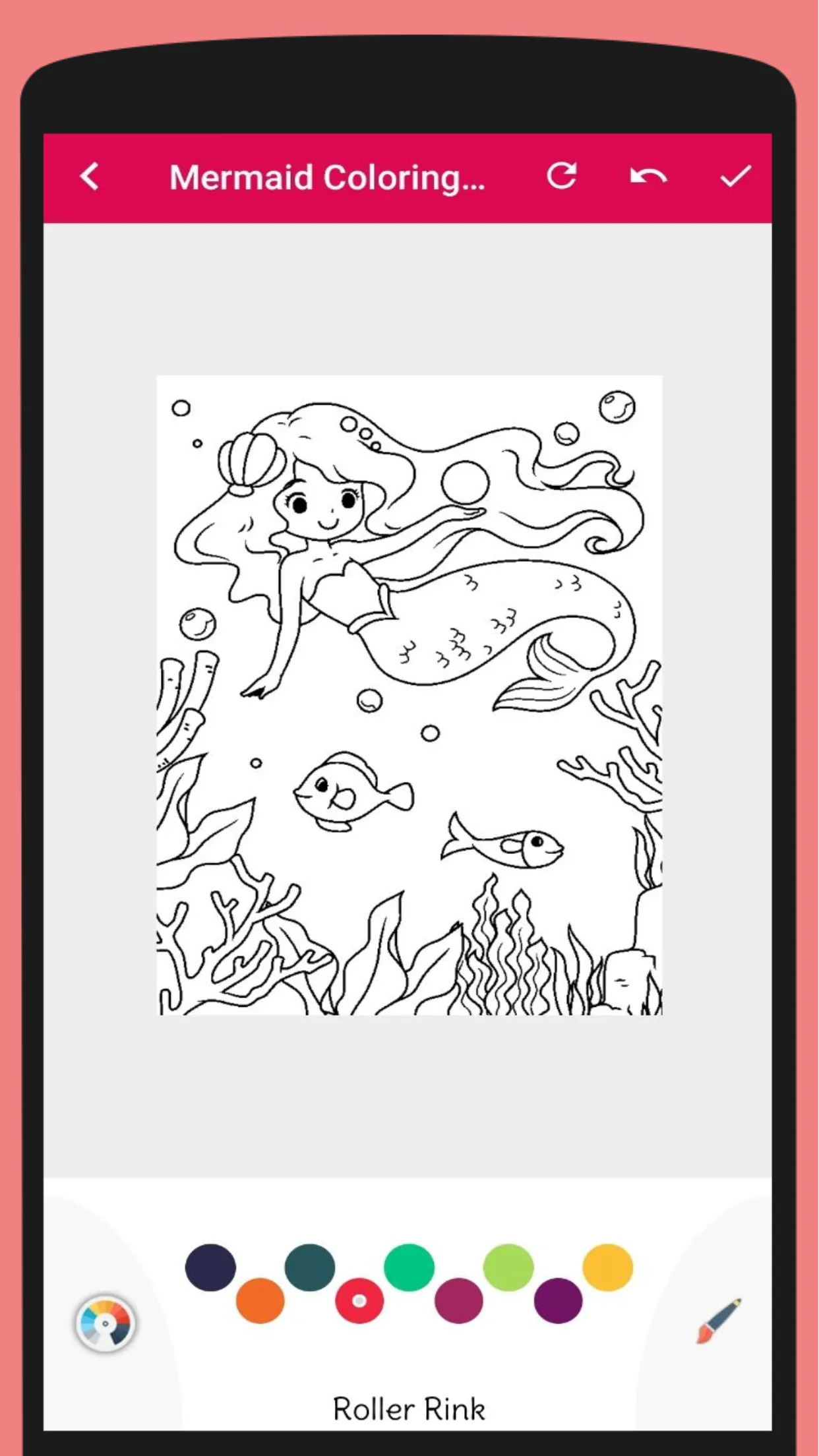 Mermaid Coloring Book | Indus Appstore | Screenshot