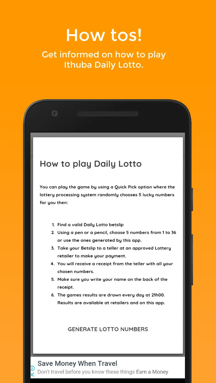 Ithuba Daily Lotto | Indus Appstore | Screenshot