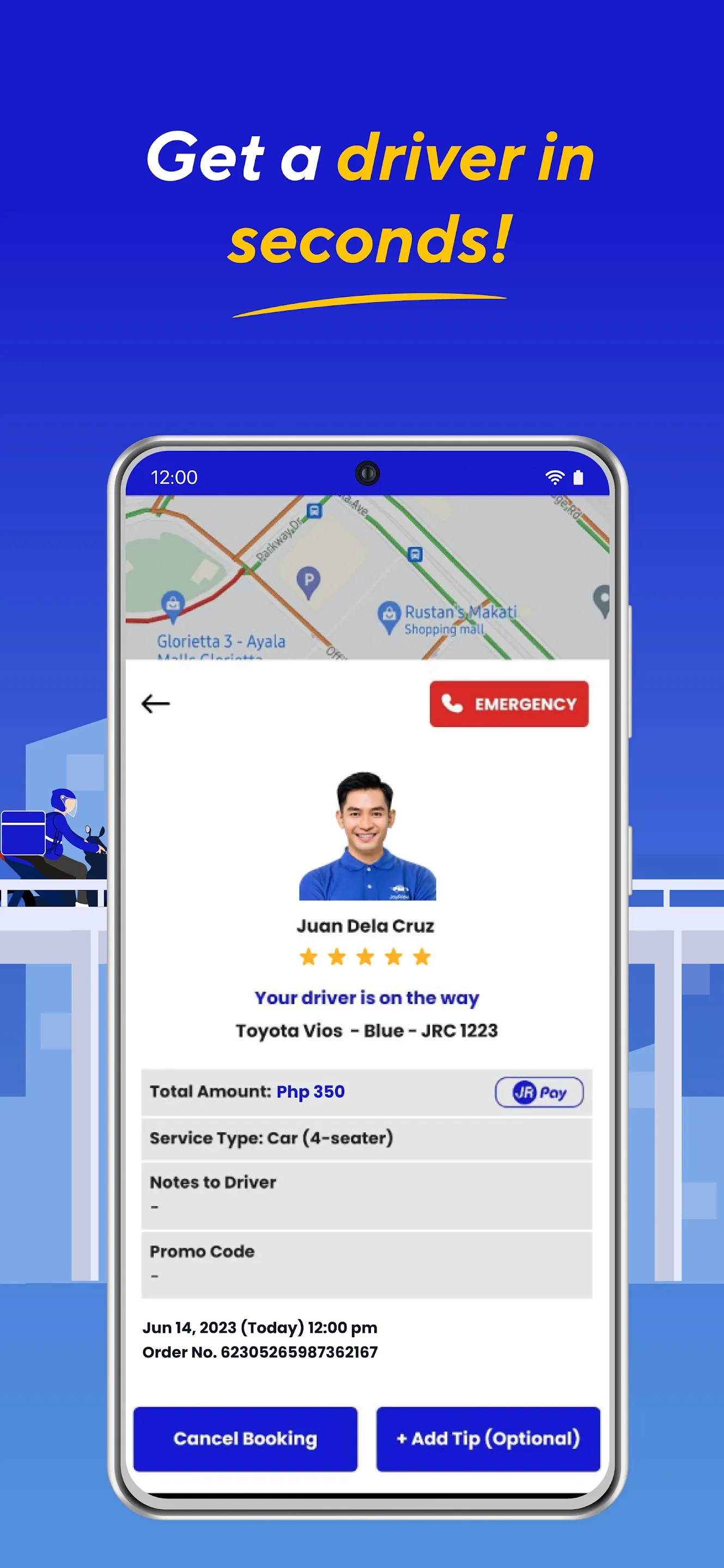 JoyRide - Book Car and MC Taxi | Indus Appstore | Screenshot