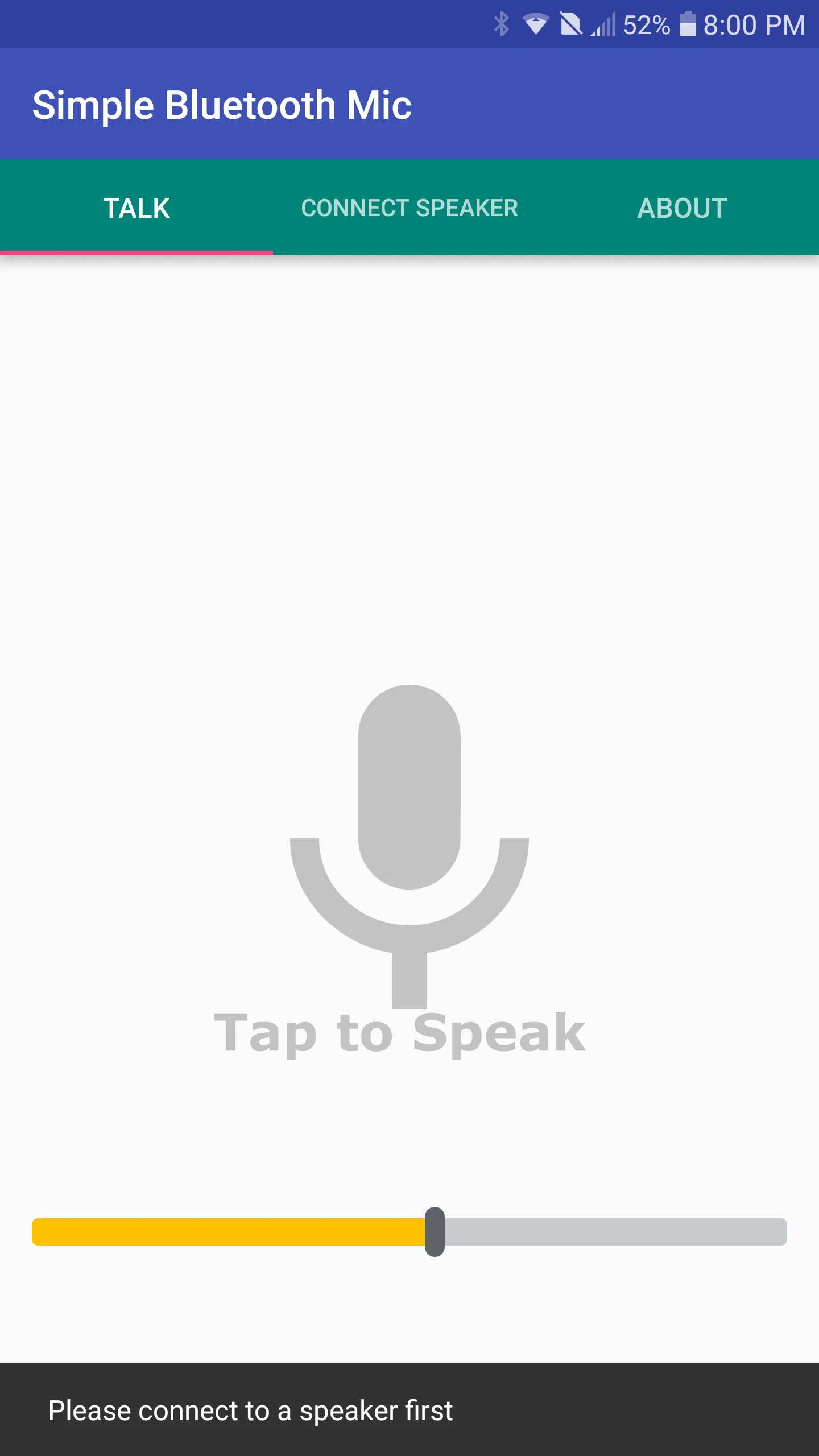 Simple Bluetooth Mic | Indus Appstore | Screenshot