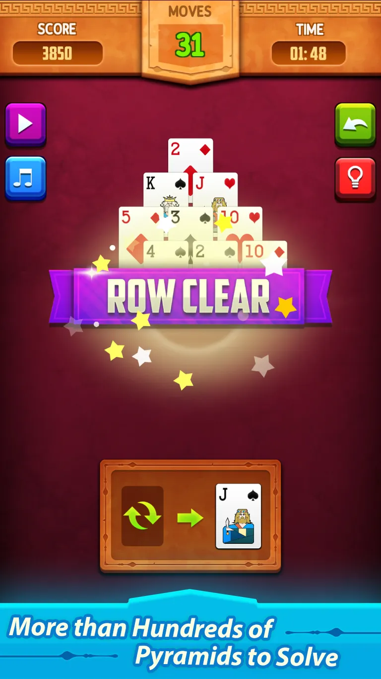 Pyramid Solitaire | Indus Appstore | Screenshot