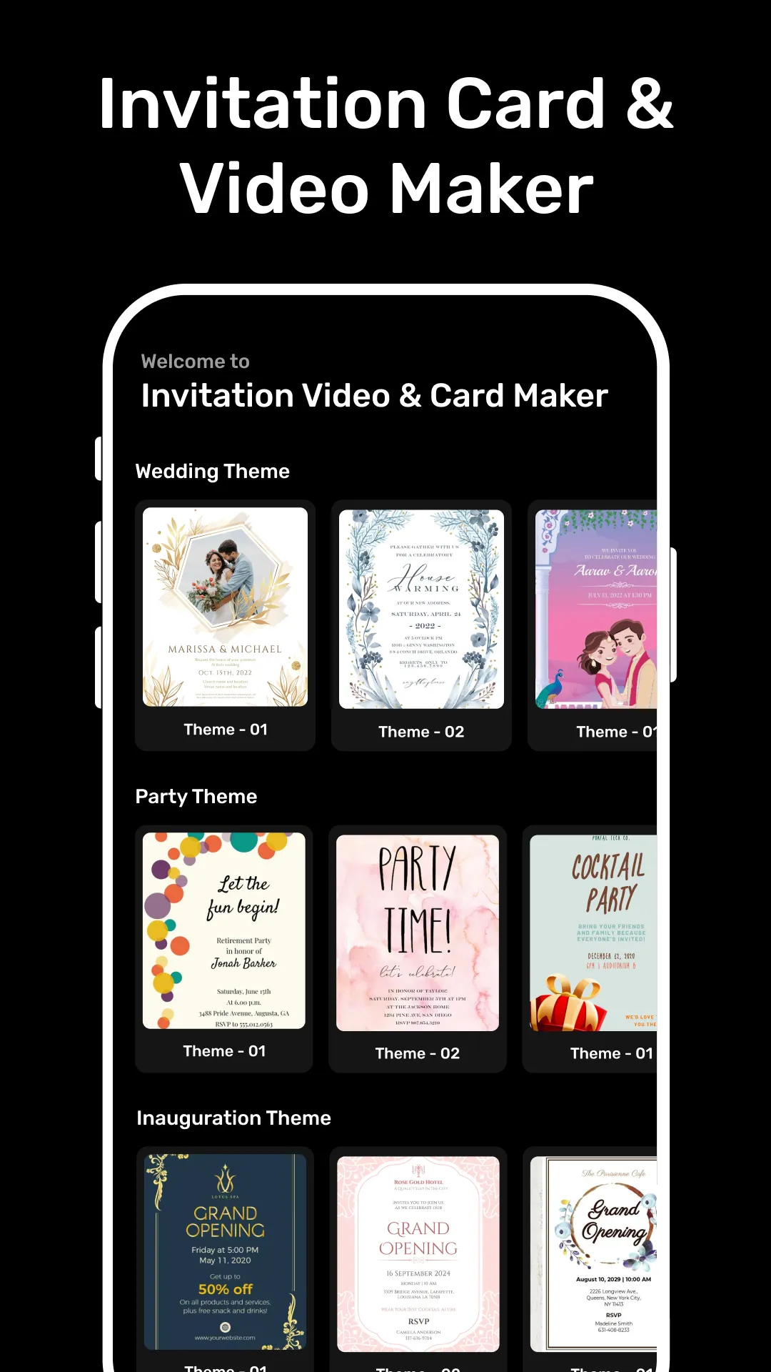 Invitation Card & Video Maker | Indus Appstore | Screenshot