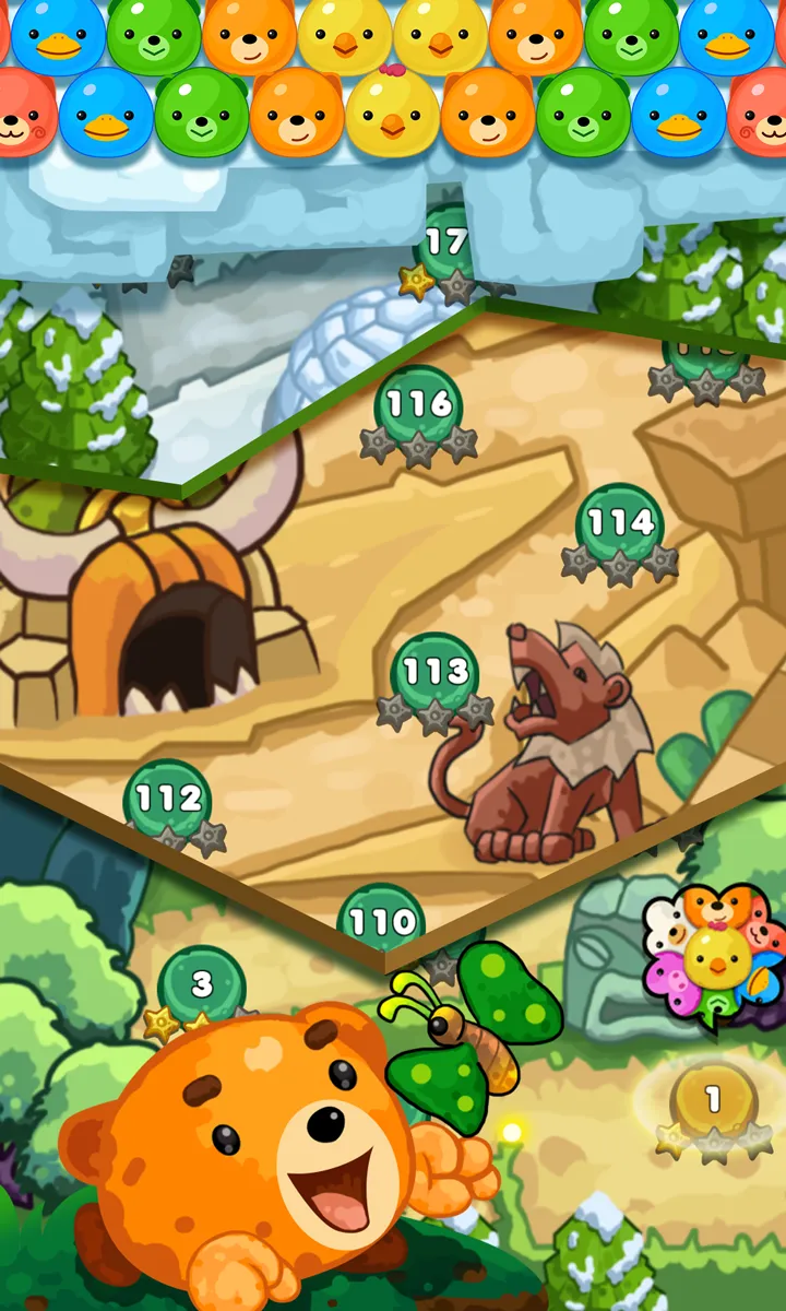 Jungle Bubble age Adventure | Indus Appstore | Screenshot