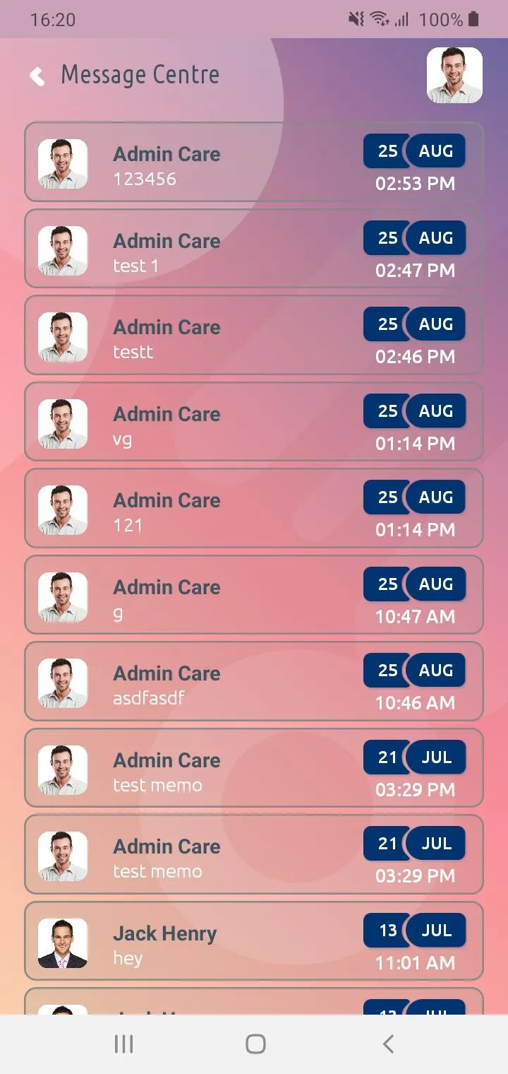 Care Vision Staff App | Indus Appstore | Screenshot