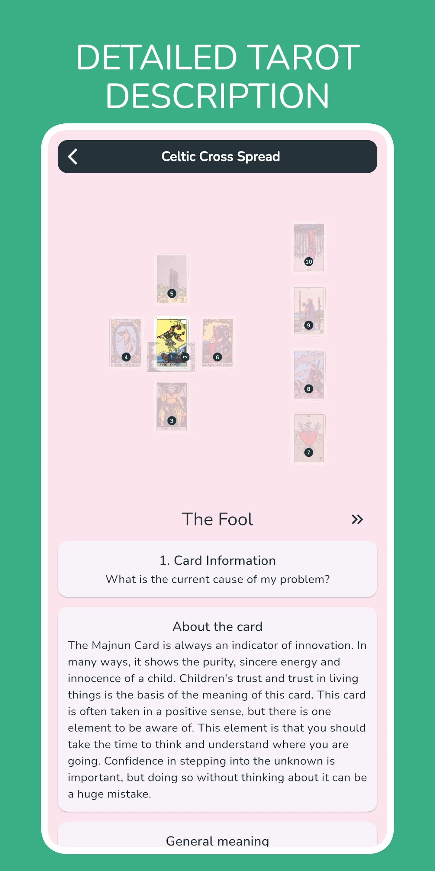 Be Tarot Reading | Indus Appstore | Screenshot