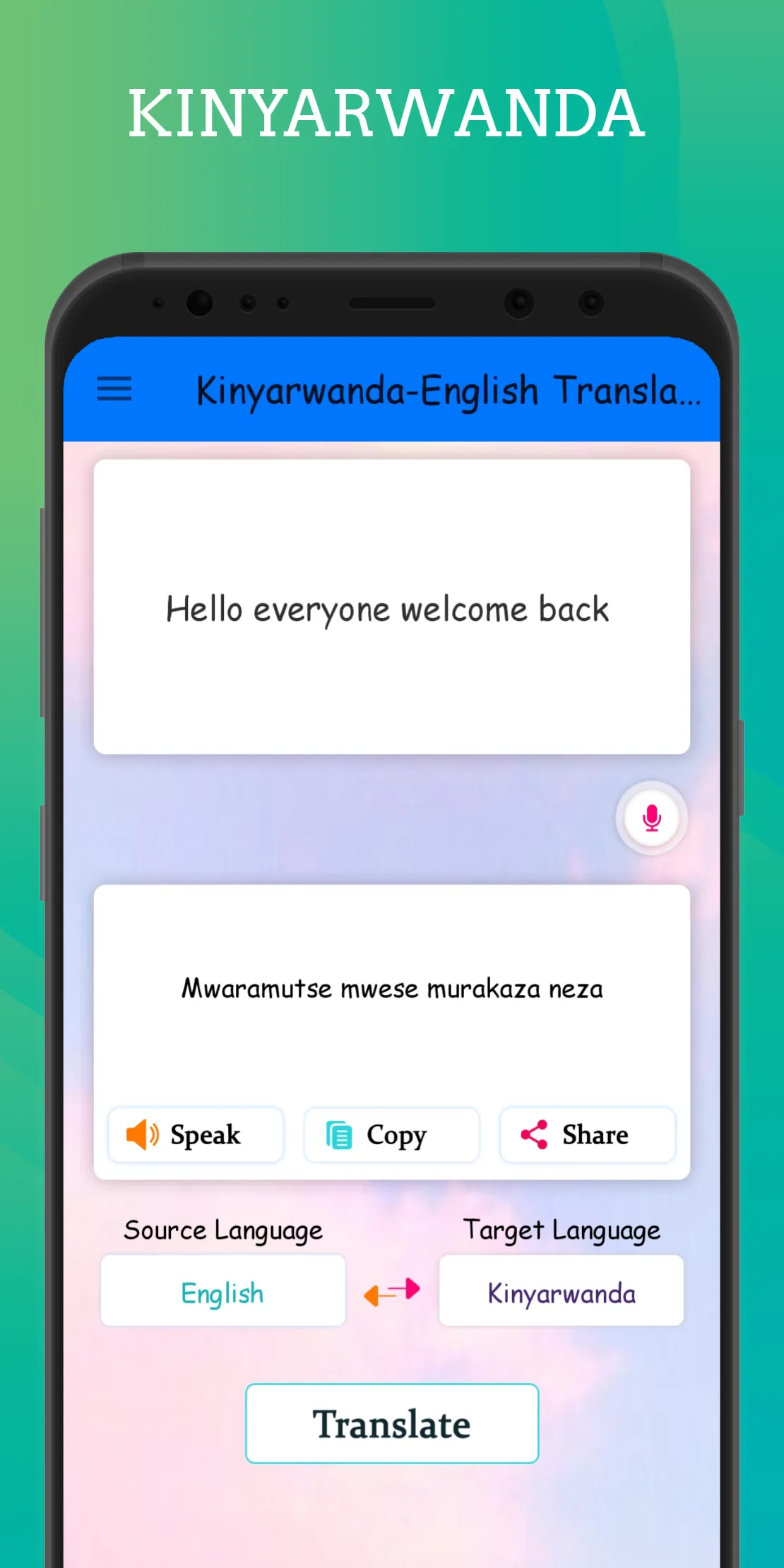 Kinyarwanda - English Translat | Indus Appstore | Screenshot