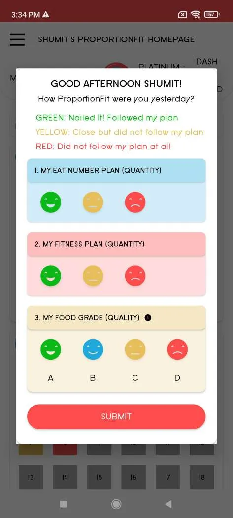 Eat Number By ProportionFit | Indus Appstore | Screenshot