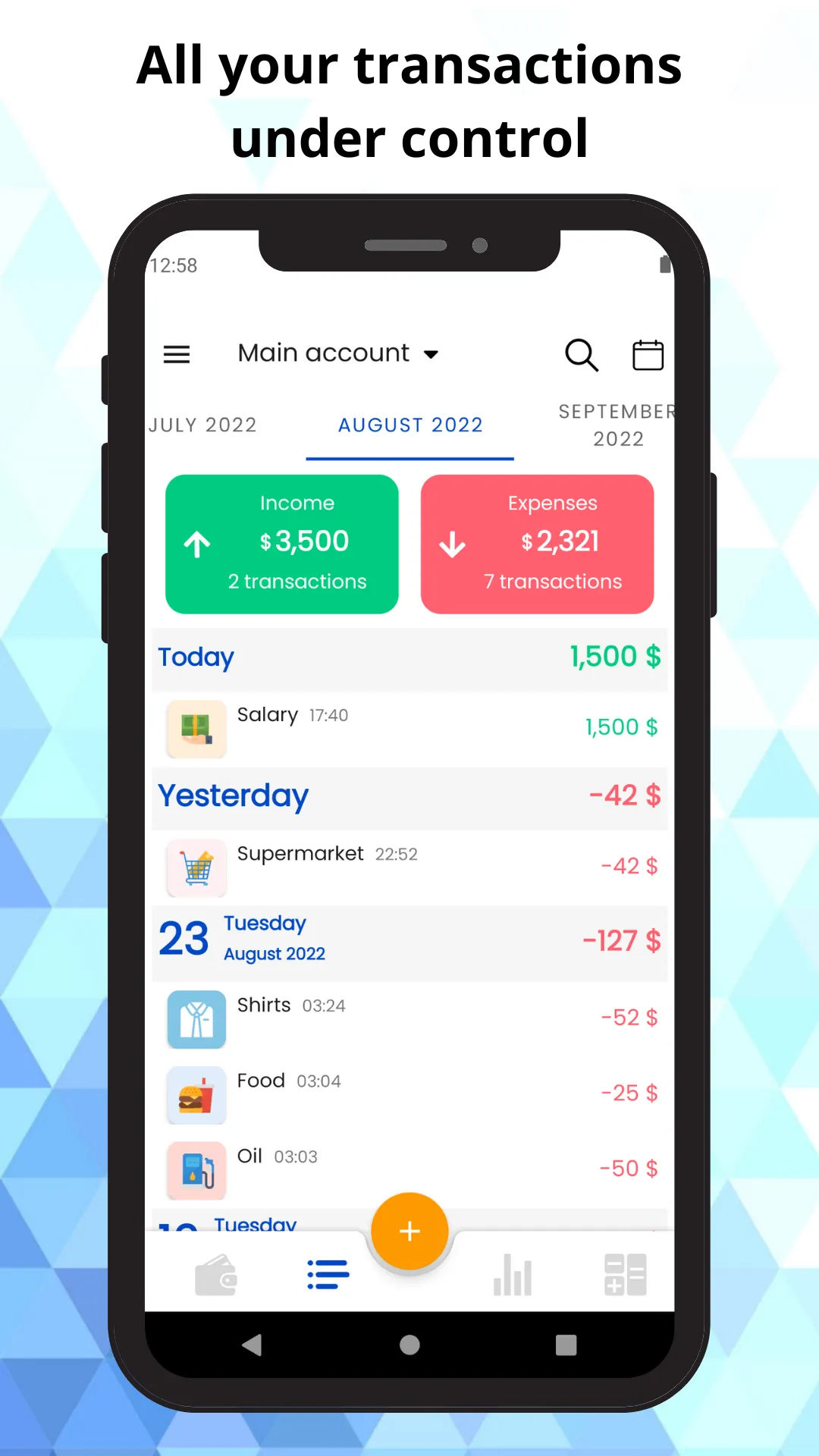 Expenless! Money Manager | Indus Appstore | Screenshot