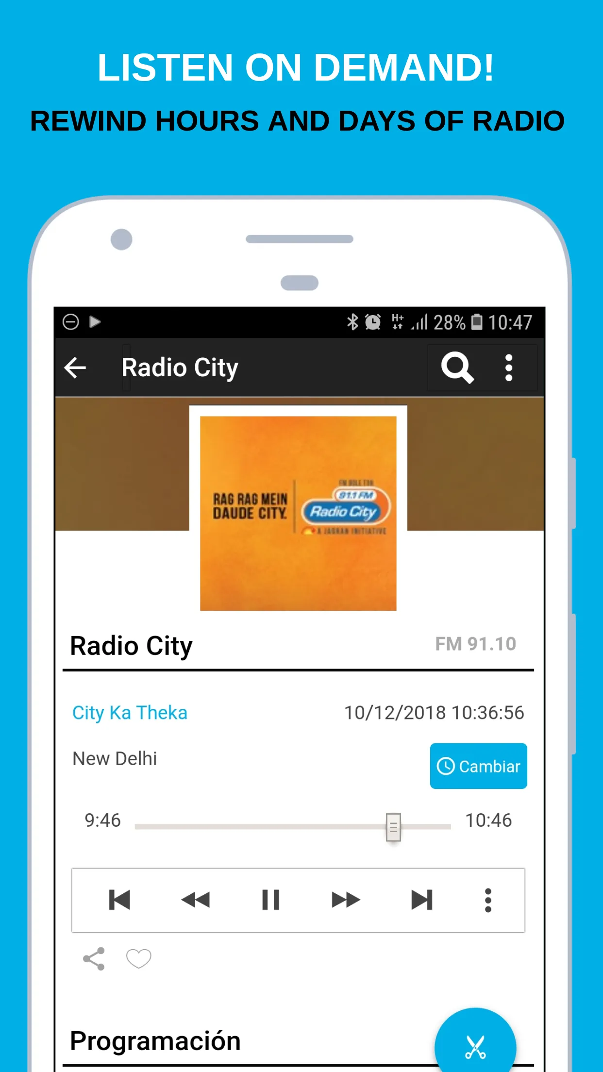 RadioCut - Online Radio live a | Indus Appstore | Screenshot