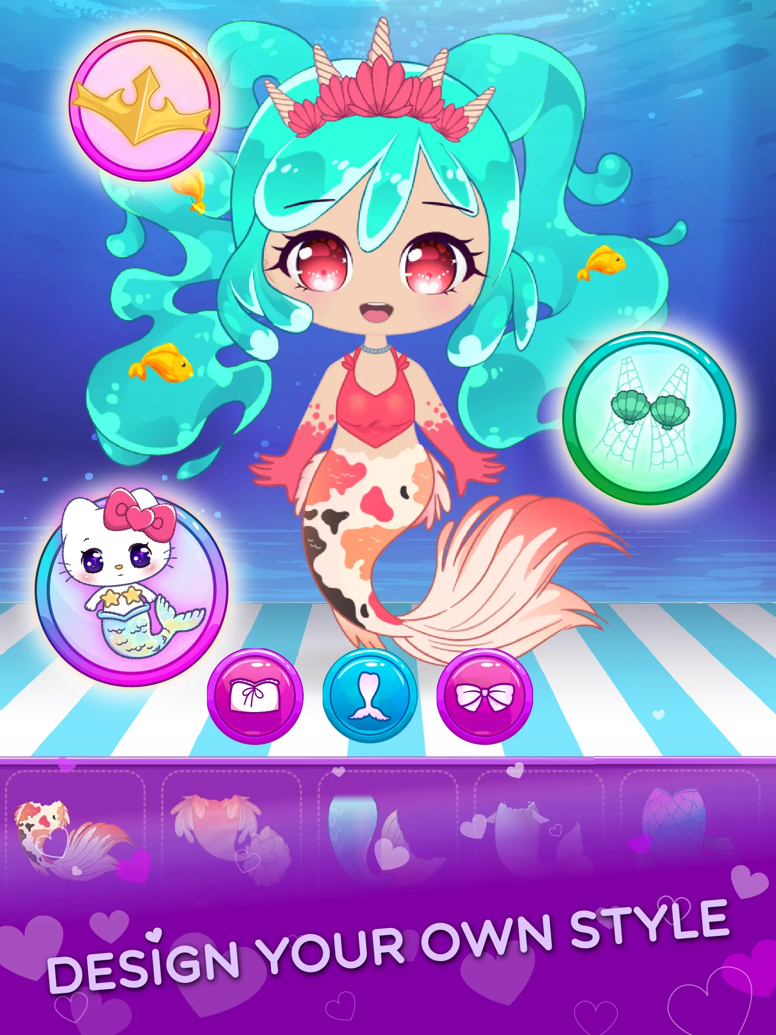 Chibi Dress Up Beauty Salon | Indus Appstore | Screenshot